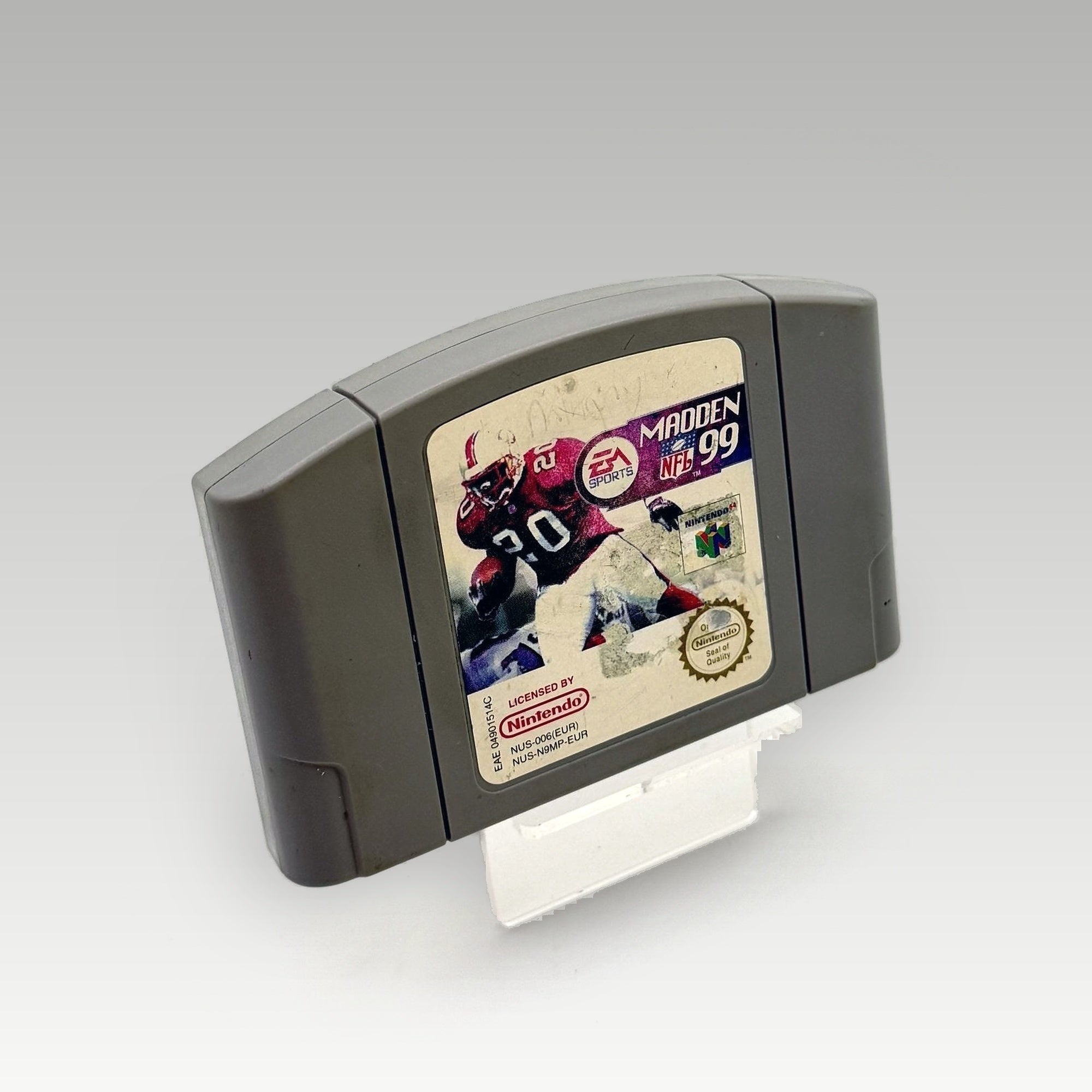 Madden NFL 99 Sticker Damage • Loose (PAL, Sticker Damage) - Image 1