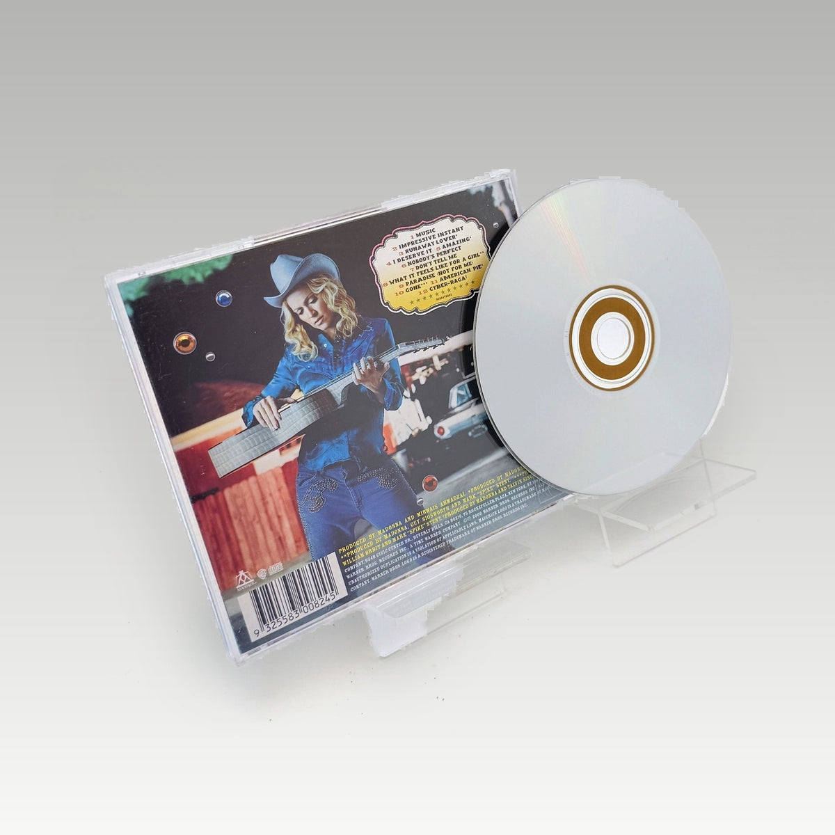 Madonna - Music • CIB - Back Cover | Yappa NZ