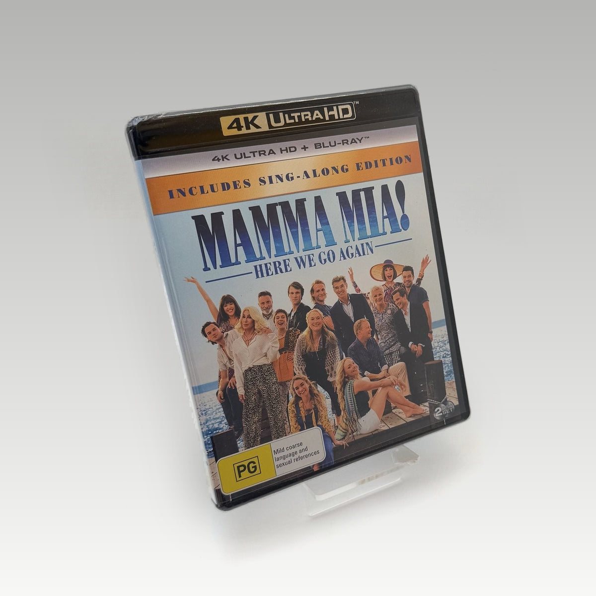 Mamma Mia! (2008) 4K Bluray • CIB • New / Sealed (Region Free, Standard) - Image 1