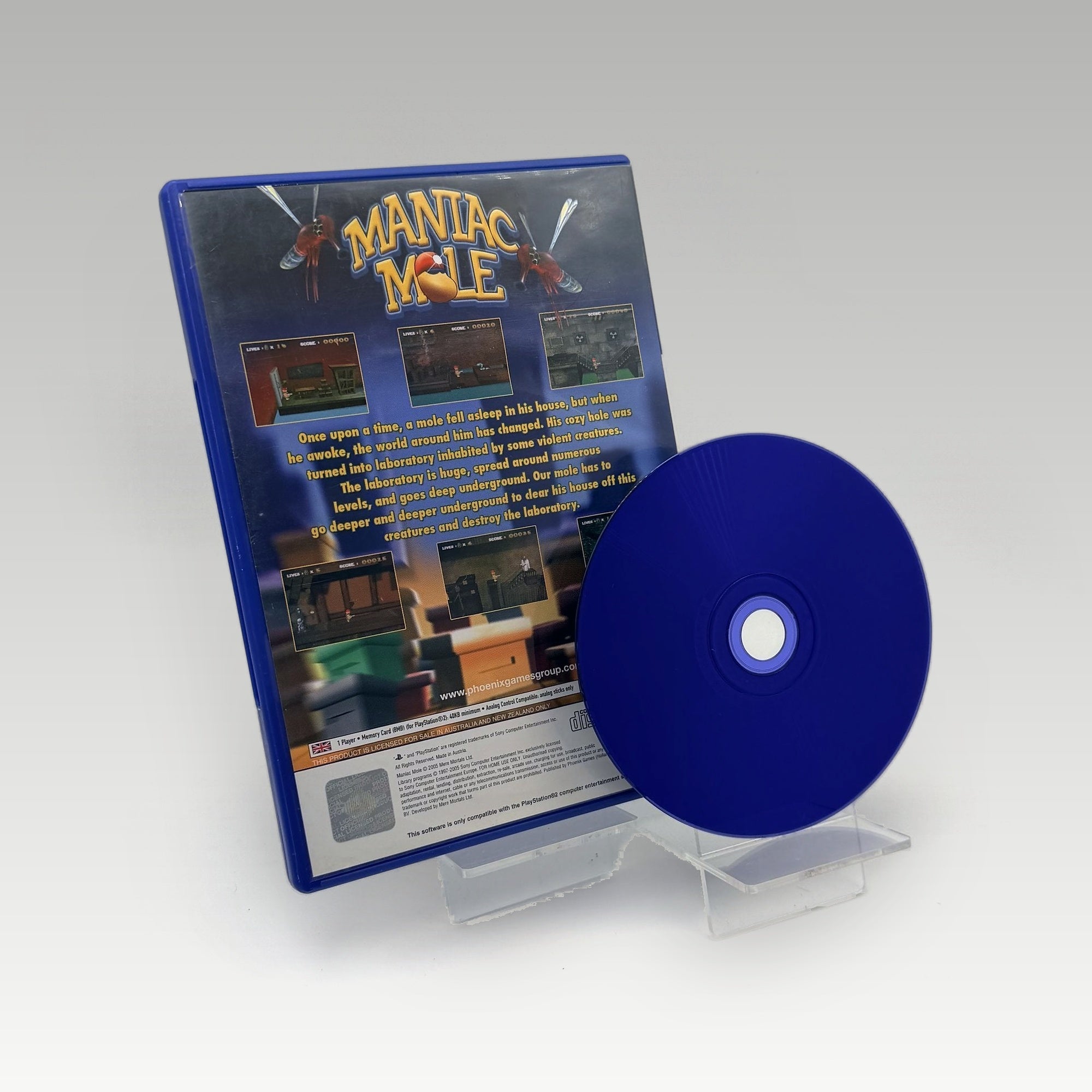 Maniac Mole • No Manual (PAL) - Image 2