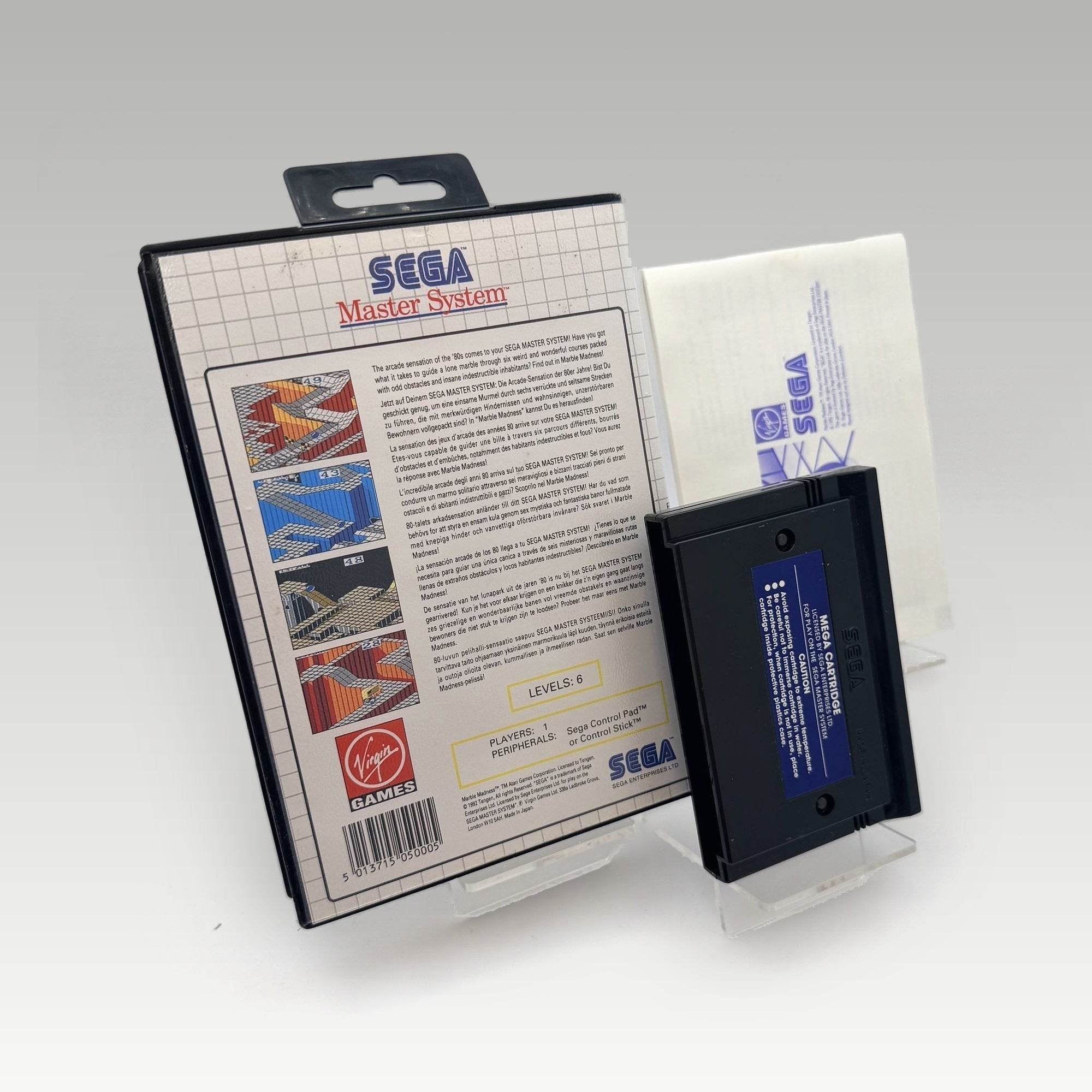 Marble Madness • CIB (PAL) - Image 2