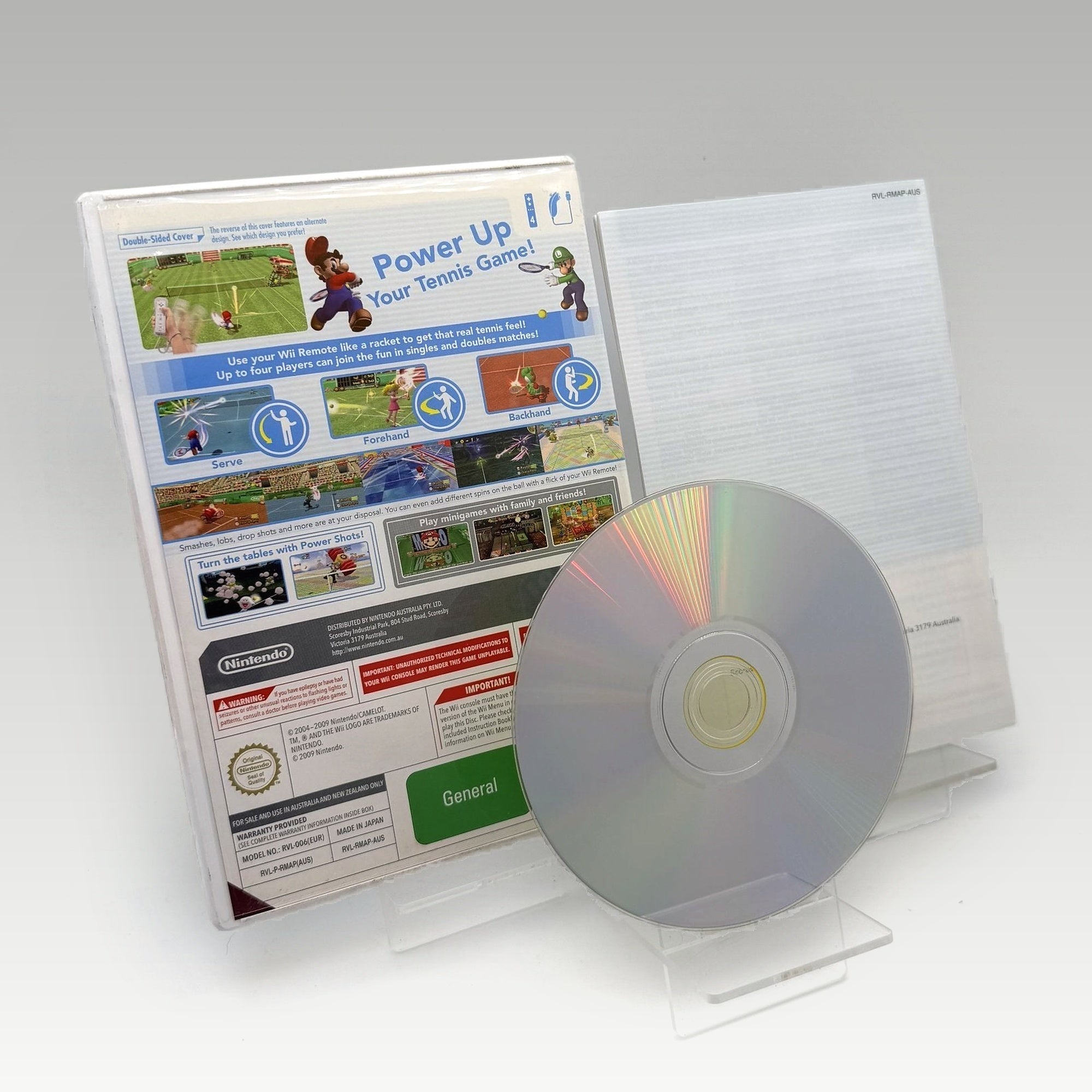 Mario Power Tennis • CIB (PAL) - Image 2