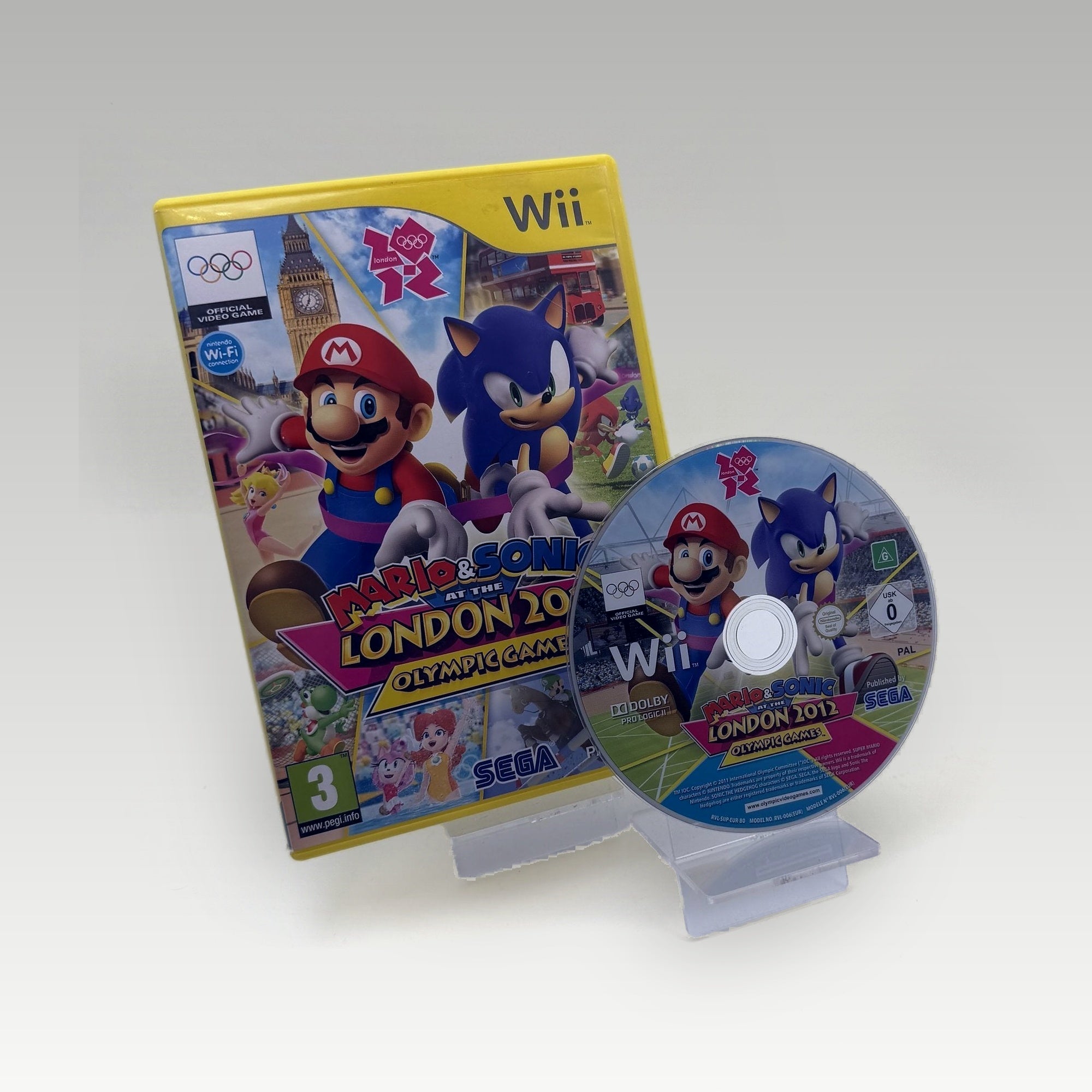 Mario & Sonic at the London 2012 Olympic Games • No Manual (PAL) - Image 1
