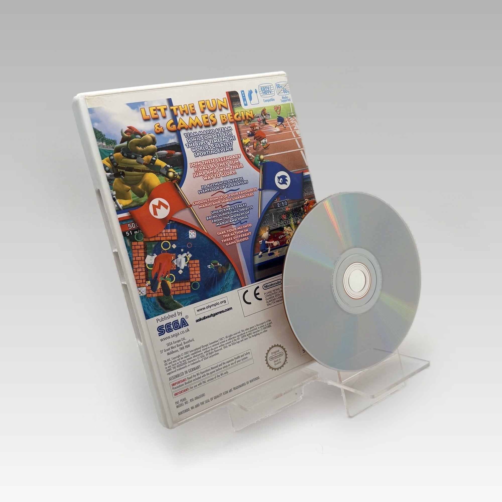 Mario & Sonic at the Olympic Games • No Manual (PAL) - Image 2