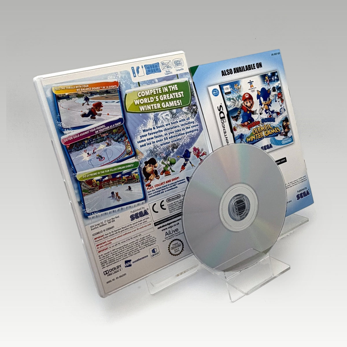 Mario & Sonic at the Olympic Winter Games • CIB (PAL) - Image 2