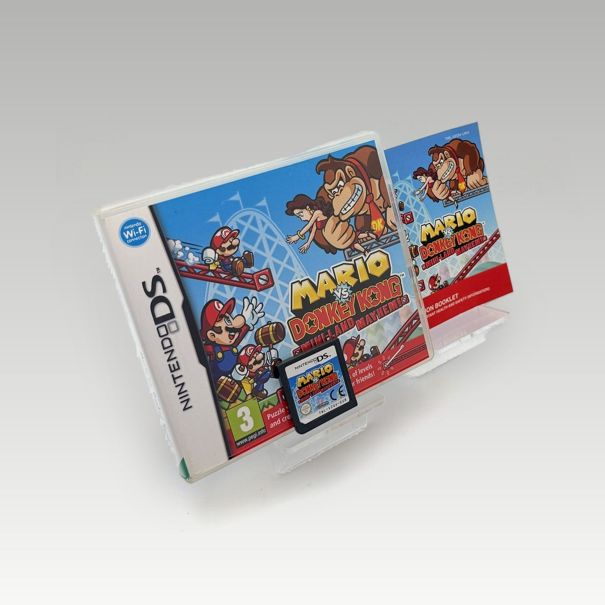 Mario vs. Donkey Kong: Mini-Land Mayhem! • CIB (PAL) - Front Cover | Yappa NZ