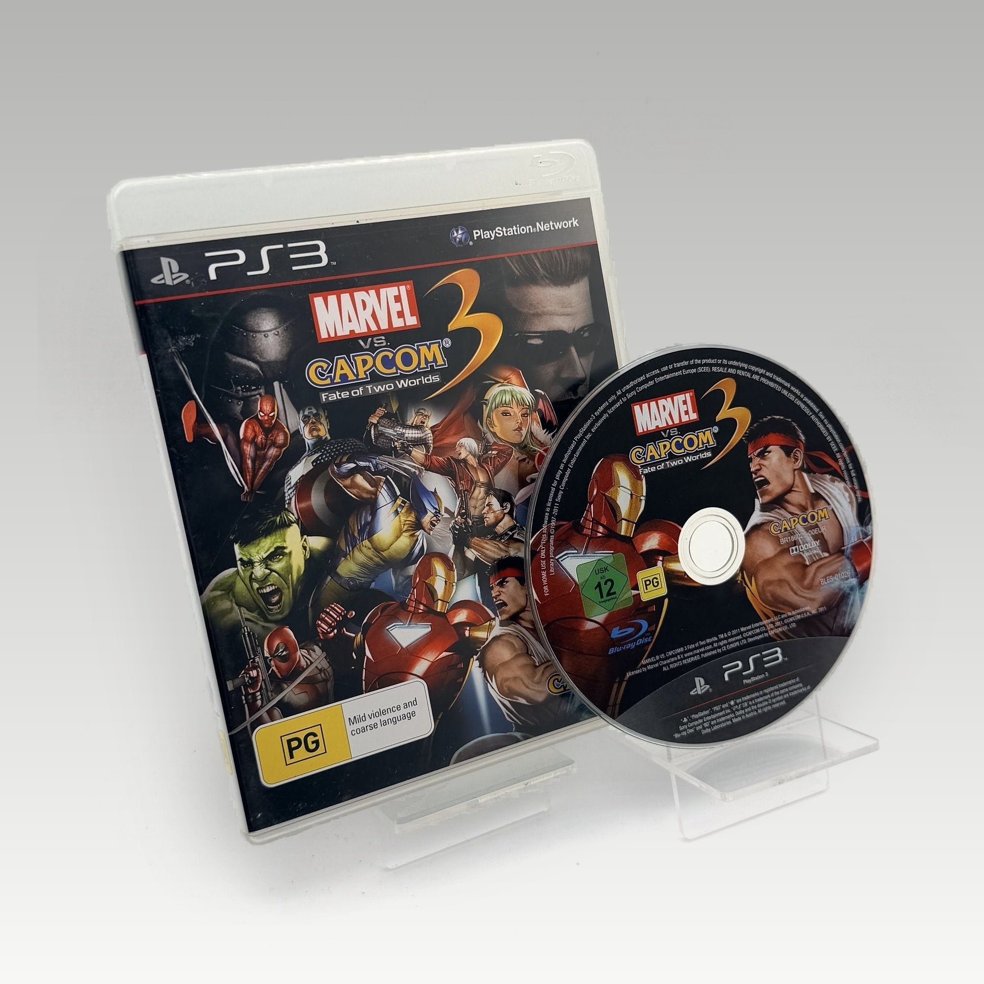 Marvel vs. Capcom 3: Fate of Two Worlds • No Manual (Region 4) - Image 1
