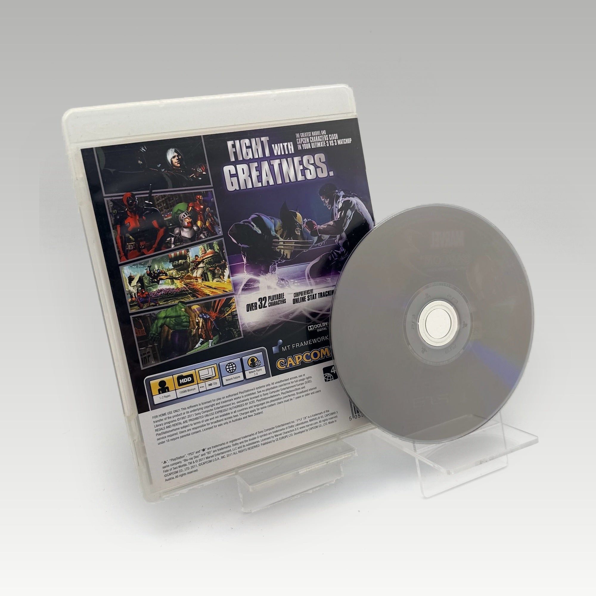 Marvel vs. Capcom 3: Fate of Two Worlds • No Manual (Region 4) - Image 2