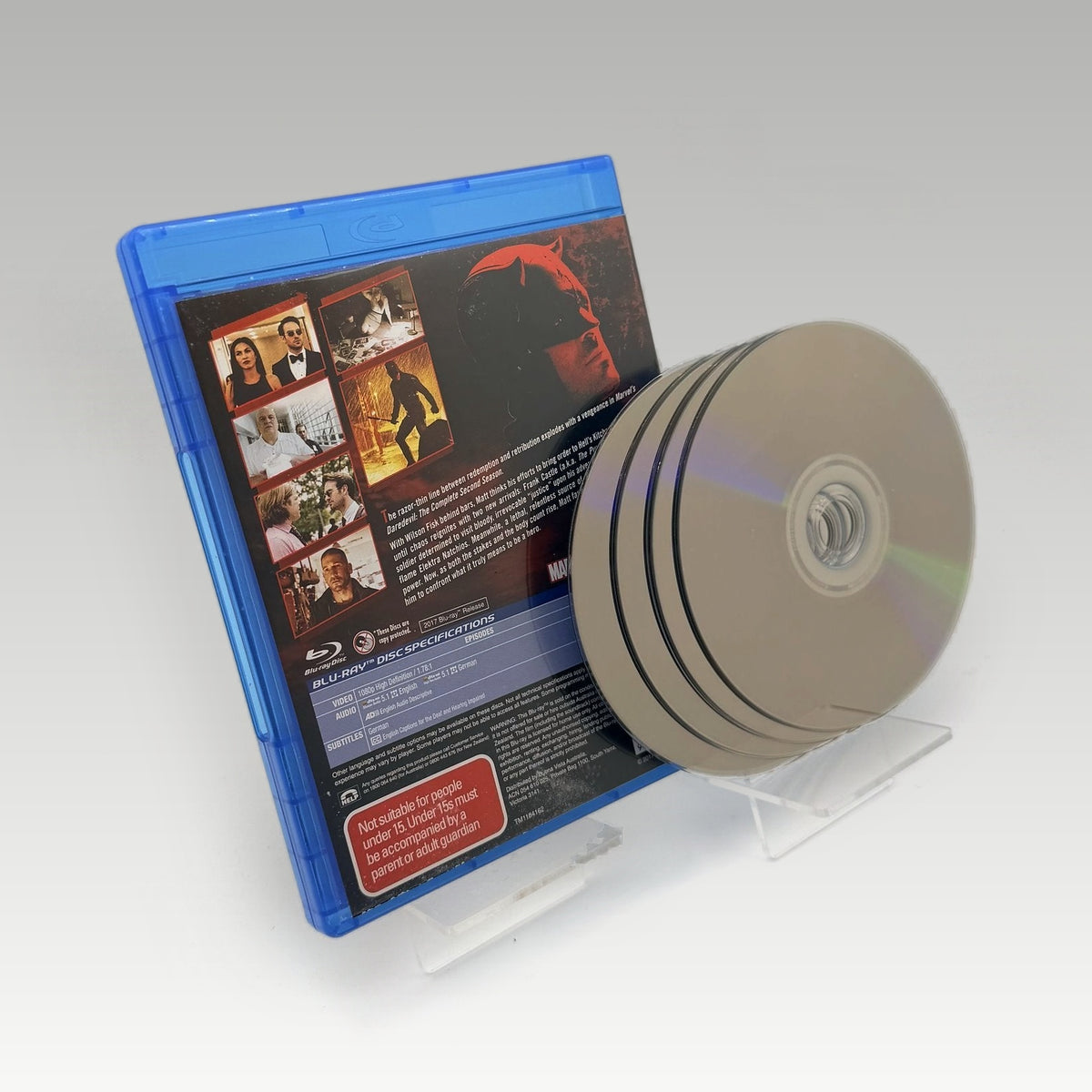 Marvel's Daredevil Second Season (2015) Bluray • CIB (Region Free, Standard) - Image 2