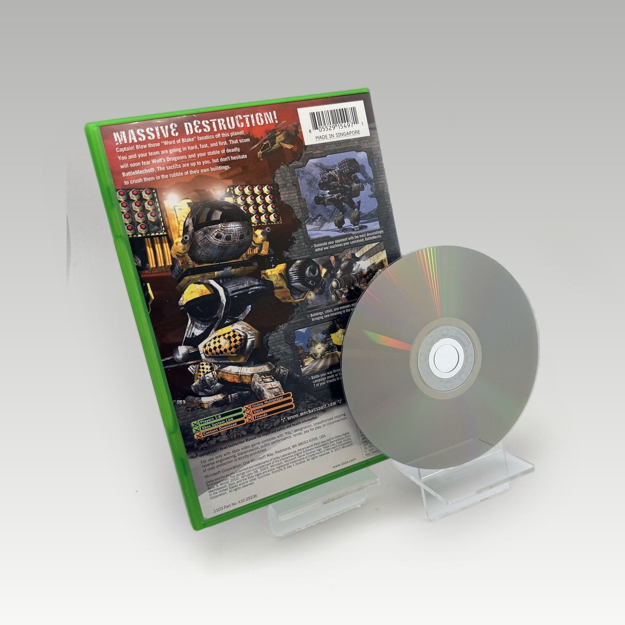 MechAssault • No Manual (PAL) - Image 2