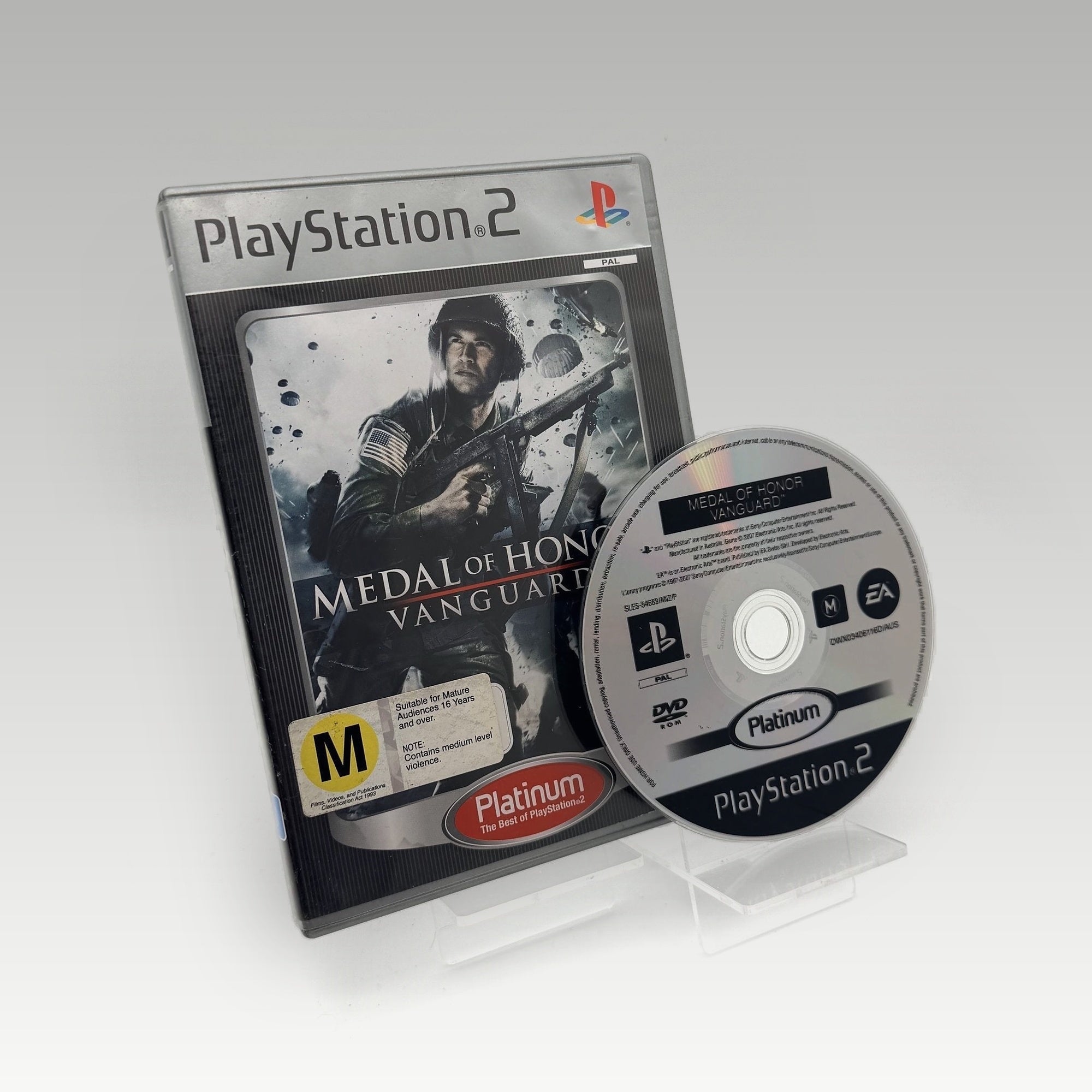 Medal of Honor: Vanguard (Platinum) • No Manual (PAL) - Image 1