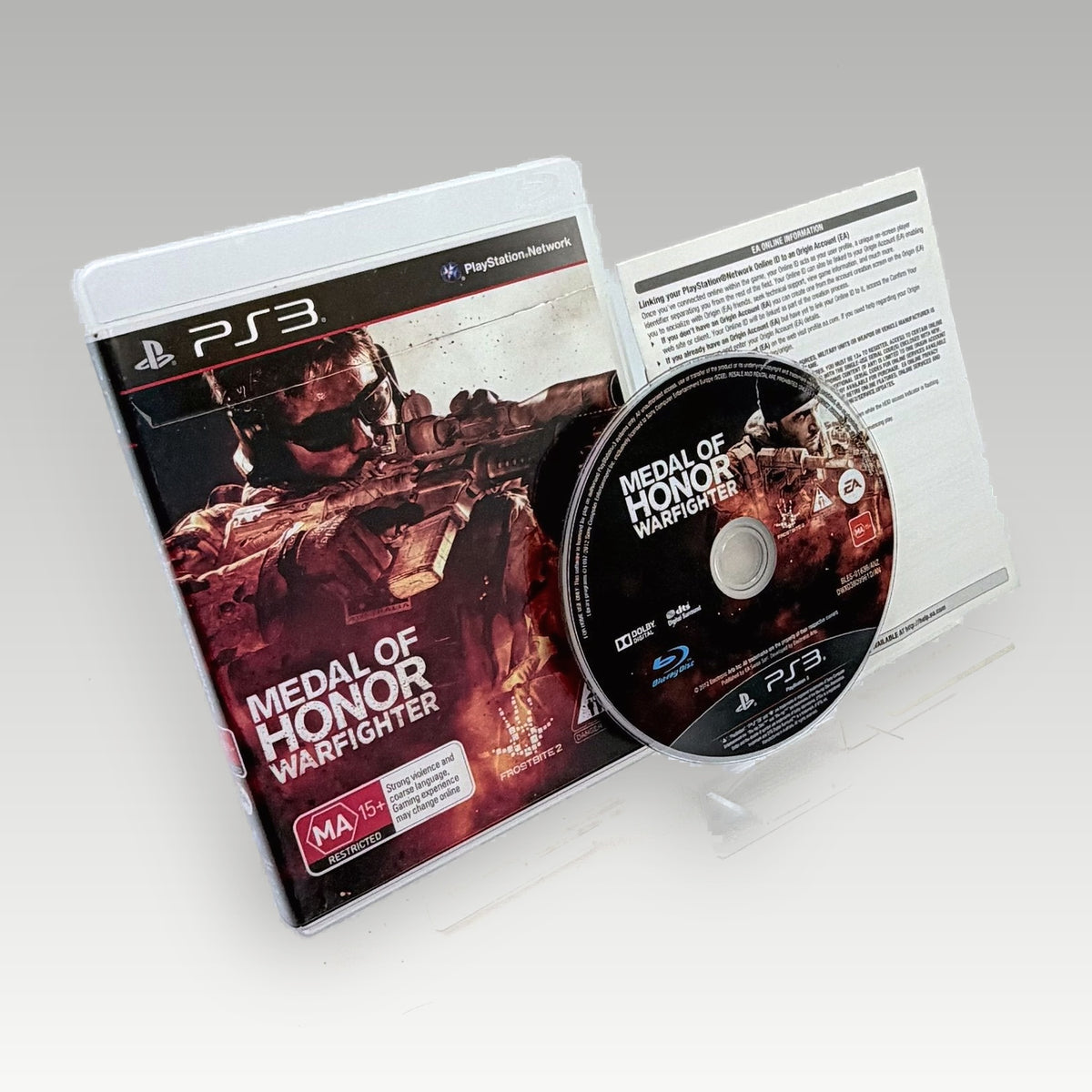 Medal of Honor: Warfighter Artwork Damage • CIB (Region 4, Artwork Damage) - Front Cover | Yappa NZ
