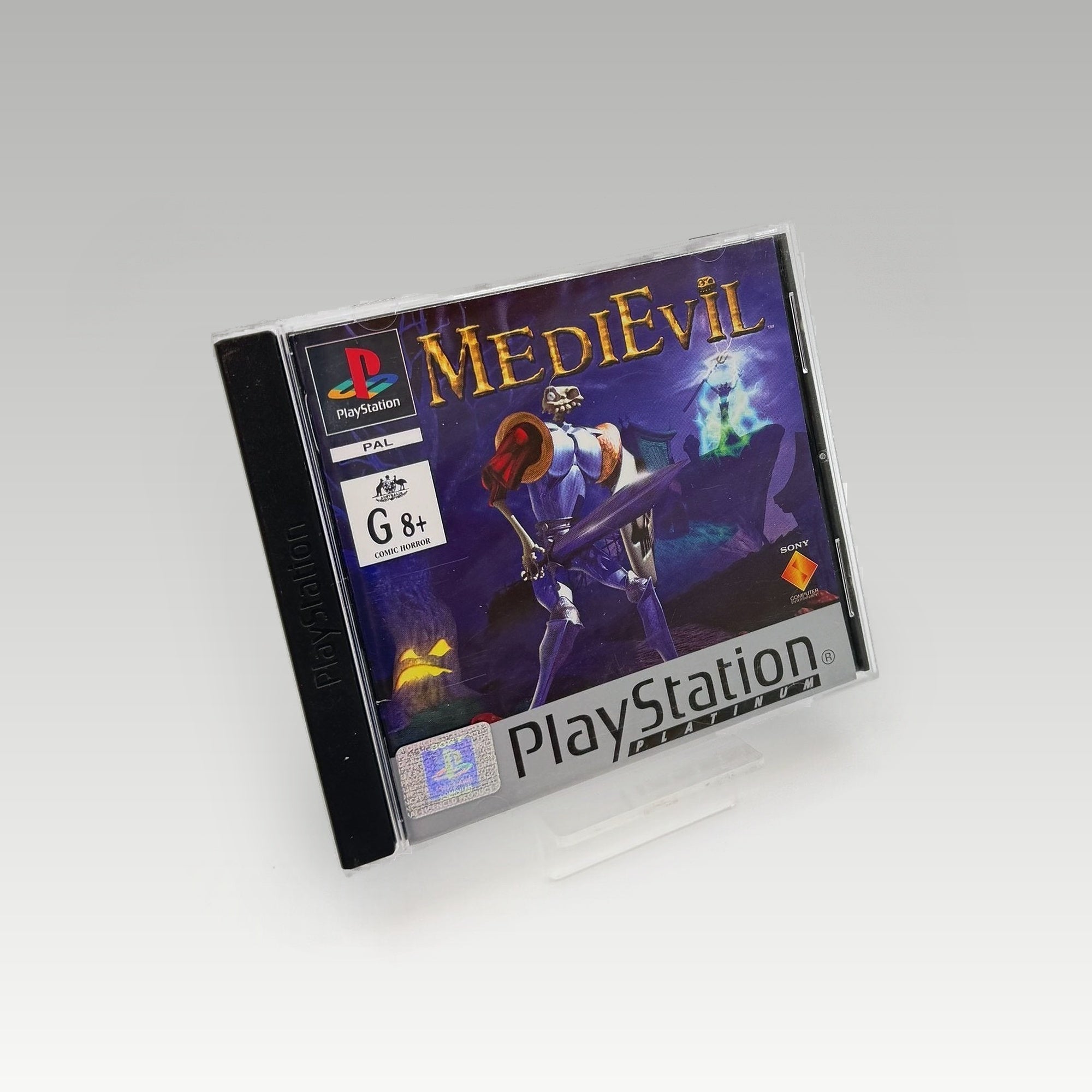 MediEvil (Platinum) No Cover Art • CIB (PAL, No Cover Art) - Image 1