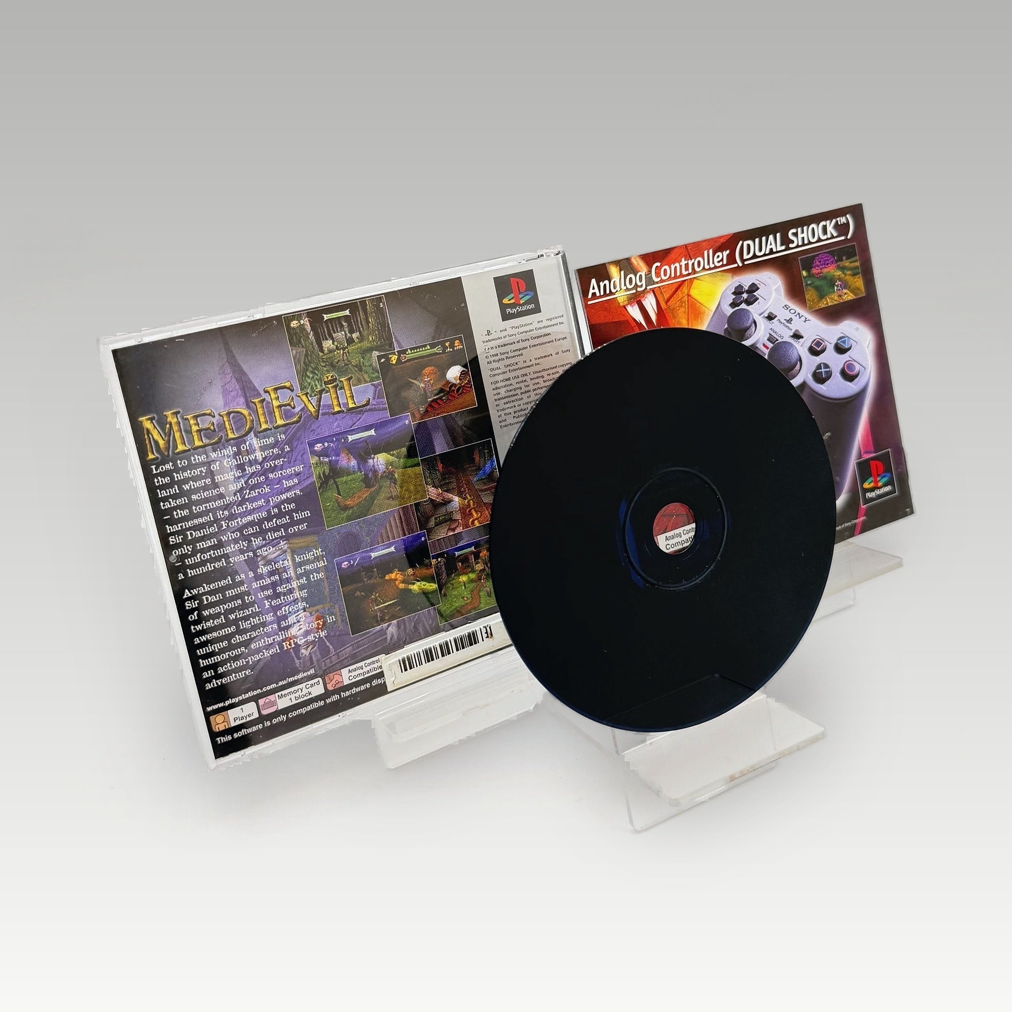 MediEvil (Platinum) No Cover Art • CIB (PAL, No Cover Art) - Image 3