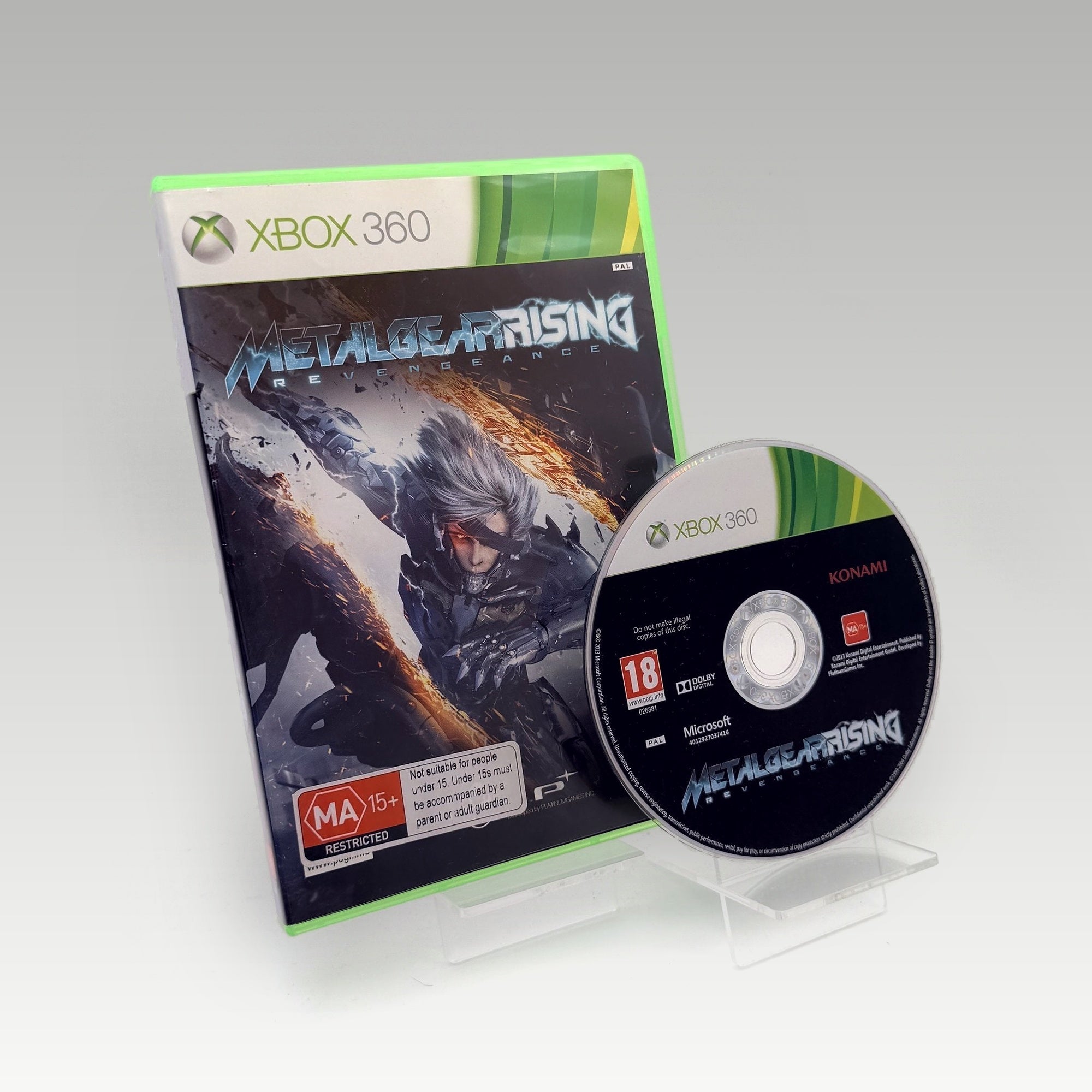 Metal Gear Rising: Revengeance • No Manual (PAL) - Image 1