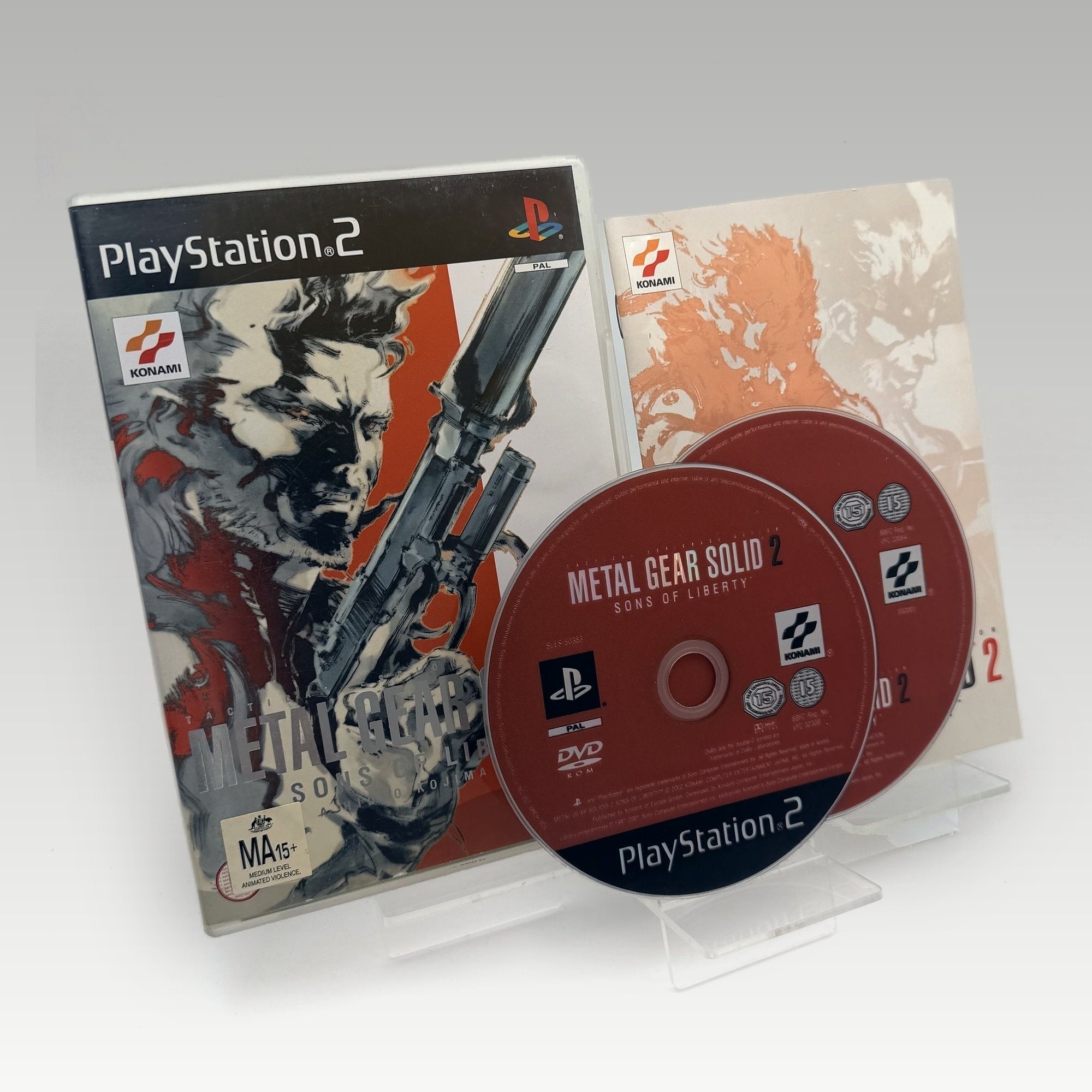 Metal Gear Solid 2: Substance Bonus DVD Bundle • CIB (PAL, Bonus DVD Bundle) - Image 1