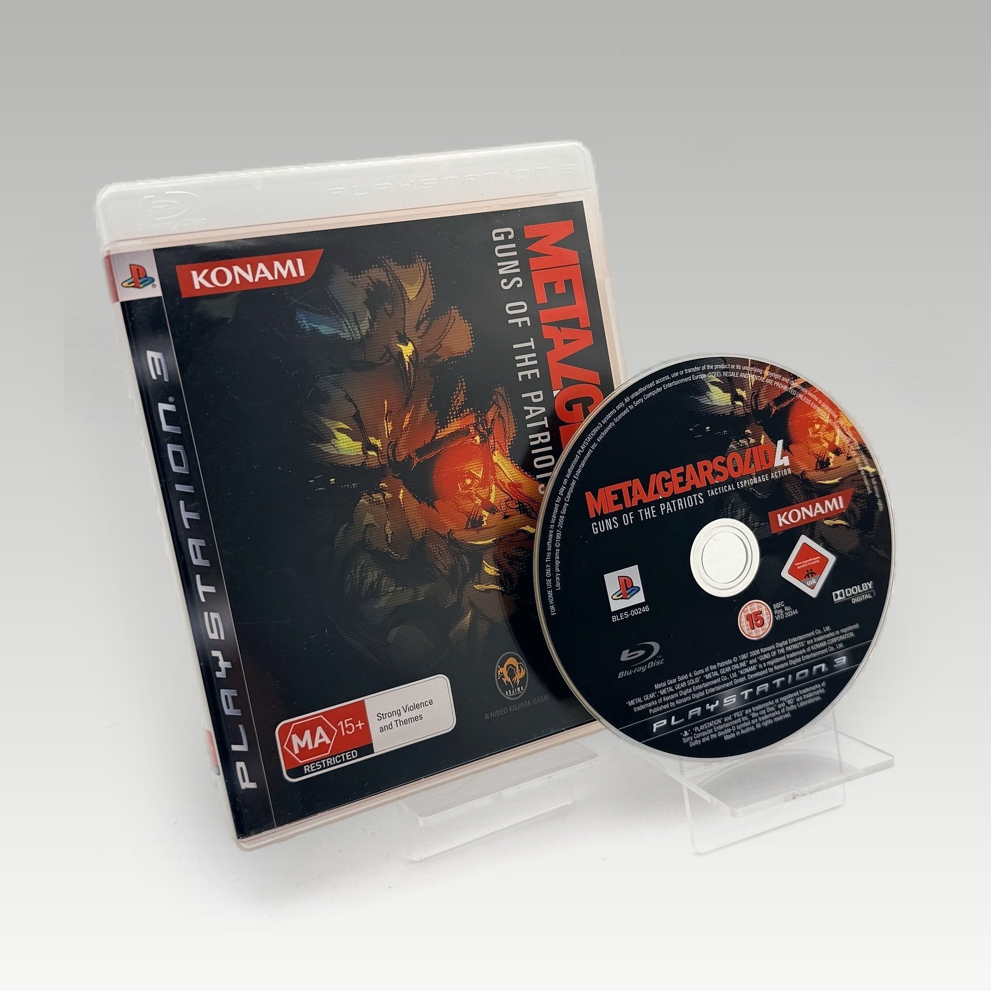 Metal Gear Solid 4: Guns of the Patriots • No Manual (Region 4) - Image 1