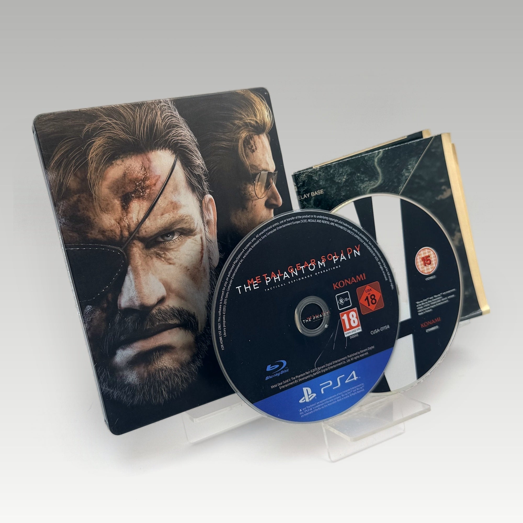 Metal Gear Solid V: The Phantom Pain Collector's Steelbook Edition • CIB (Region 4, Collector's Steelbook Edition) - Image 1