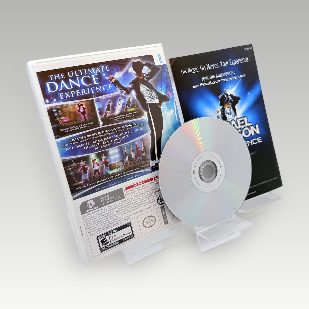Michael Jackson: The Experience • CIB (NTSC-U) - Back Cover | Yappa NZ
