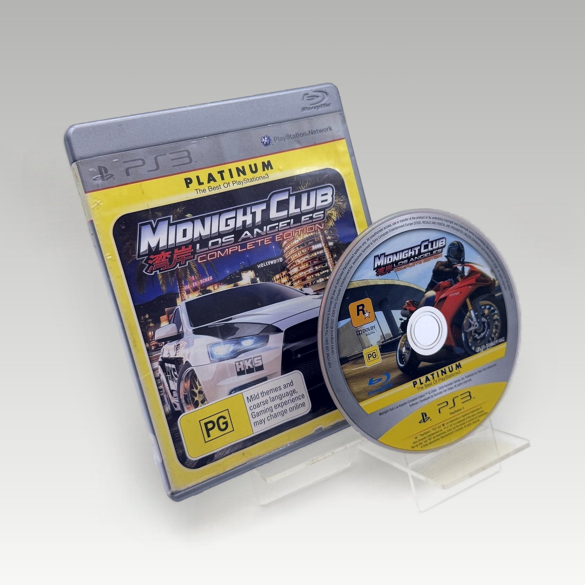 Midnight Club: Los Angeles Complete Edition Platinum • No Manual (Region 2, Complete Edition Platinum) - Image 1