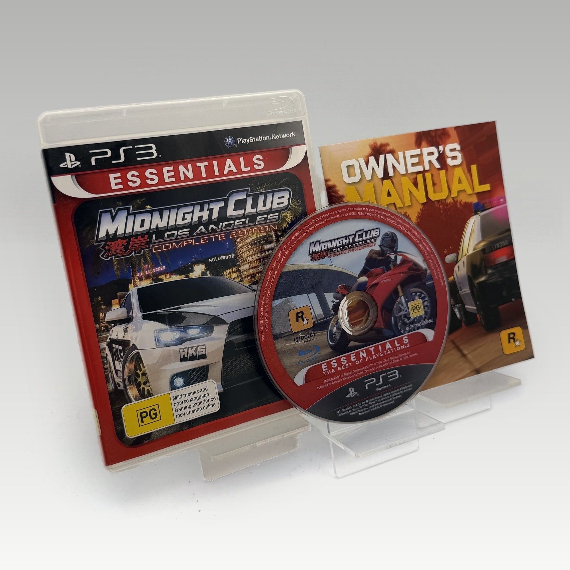 Midnight Club: Los Angeles (Essentials) Complete Edition • CIB (Region 4, Complete Edition) - Image 1