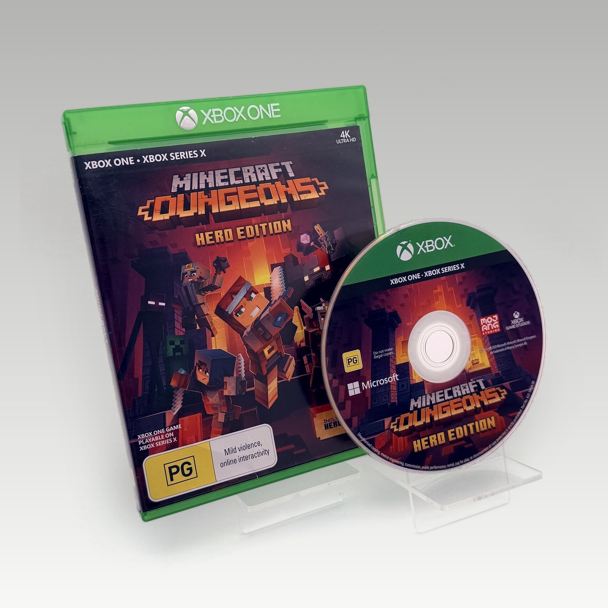 Minecraft Dungeons Hero Edition • CIB (Region 4, Hero Edition) - Image 1