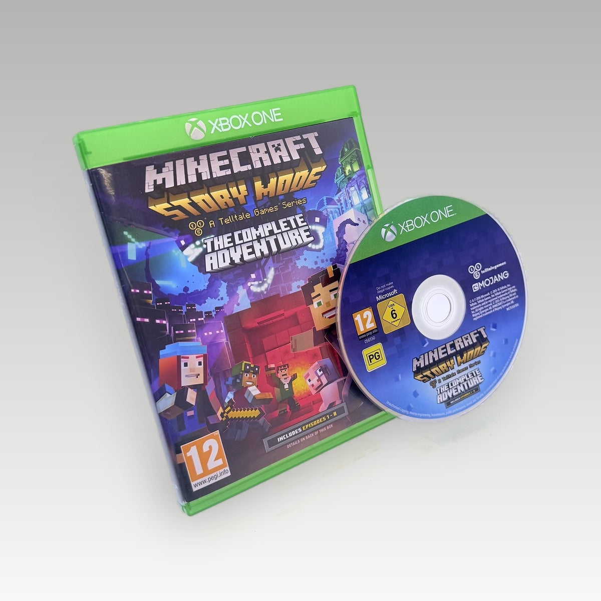 Minecraft: Story Mode - The Complete Adventure • CIB (Region Free) - Front Cover | Yappa NZ