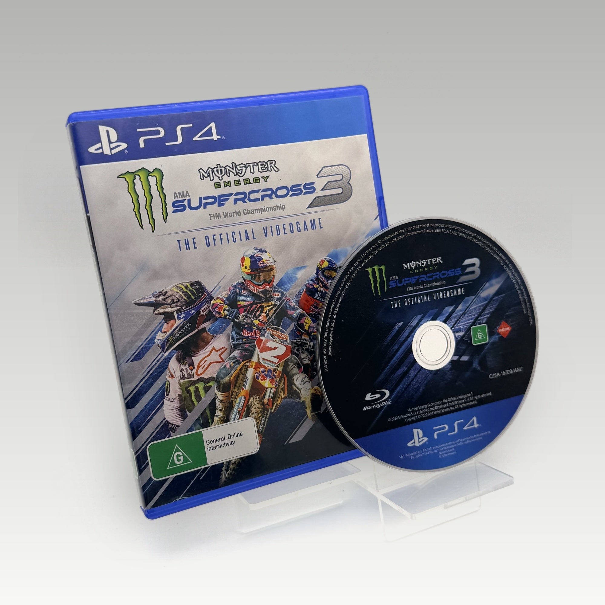 Monster Energy Supercross 3 • CIB (PAL) - Image 1