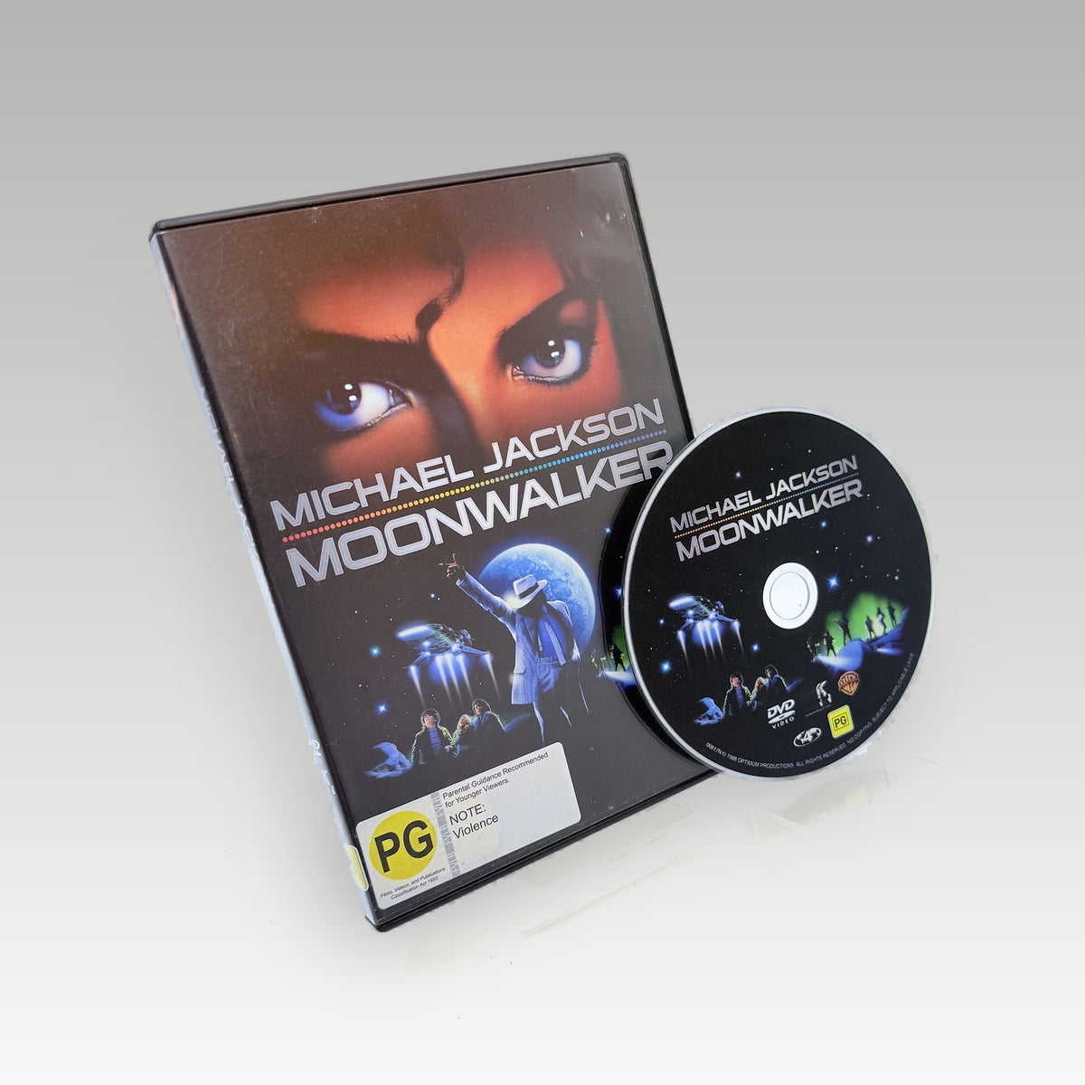 Moonwalker (1988) • CIB (Region 4) - Front Cover | Yappa NZ