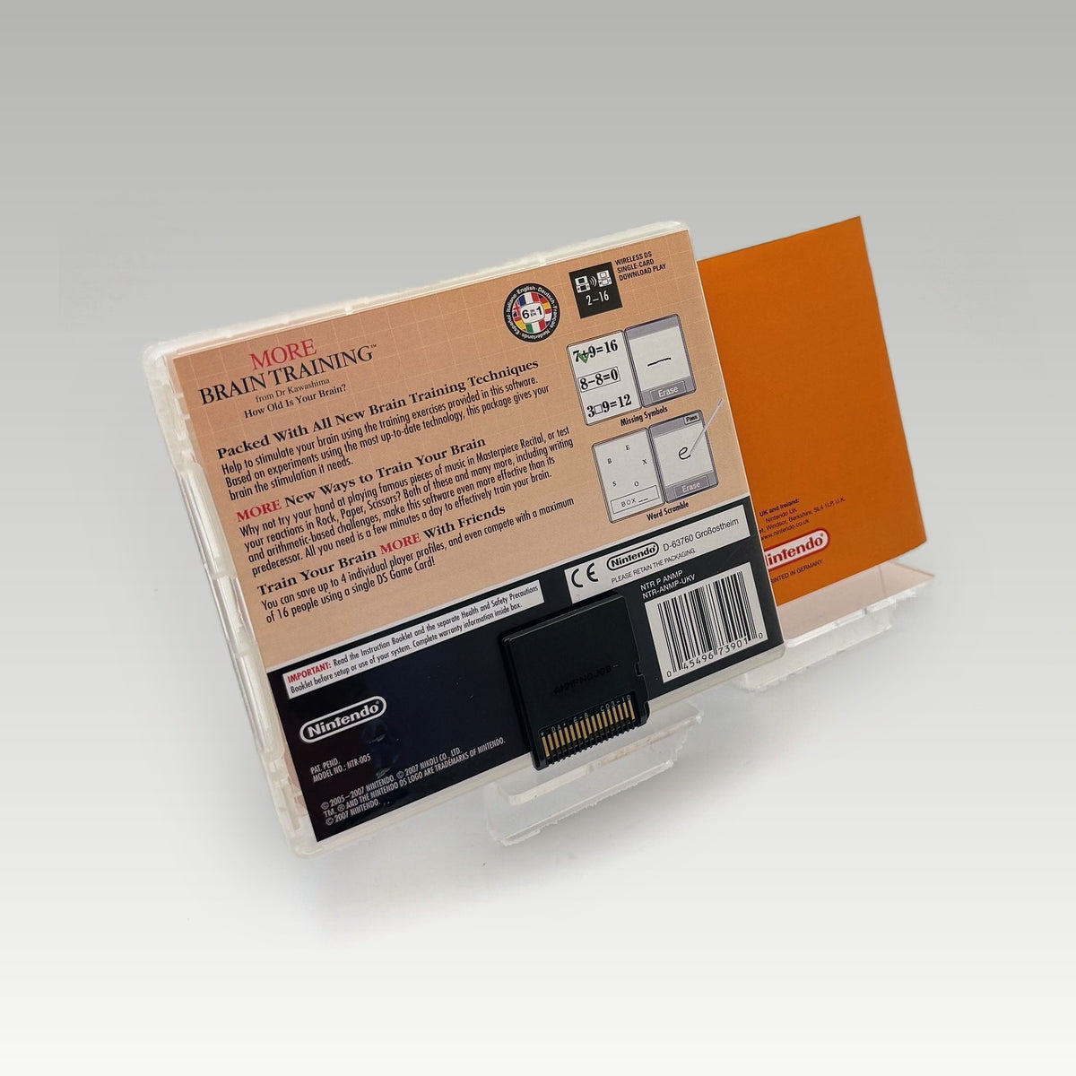 More Brain Training • CIB (PAL) - Back Cover | Yappa NZ