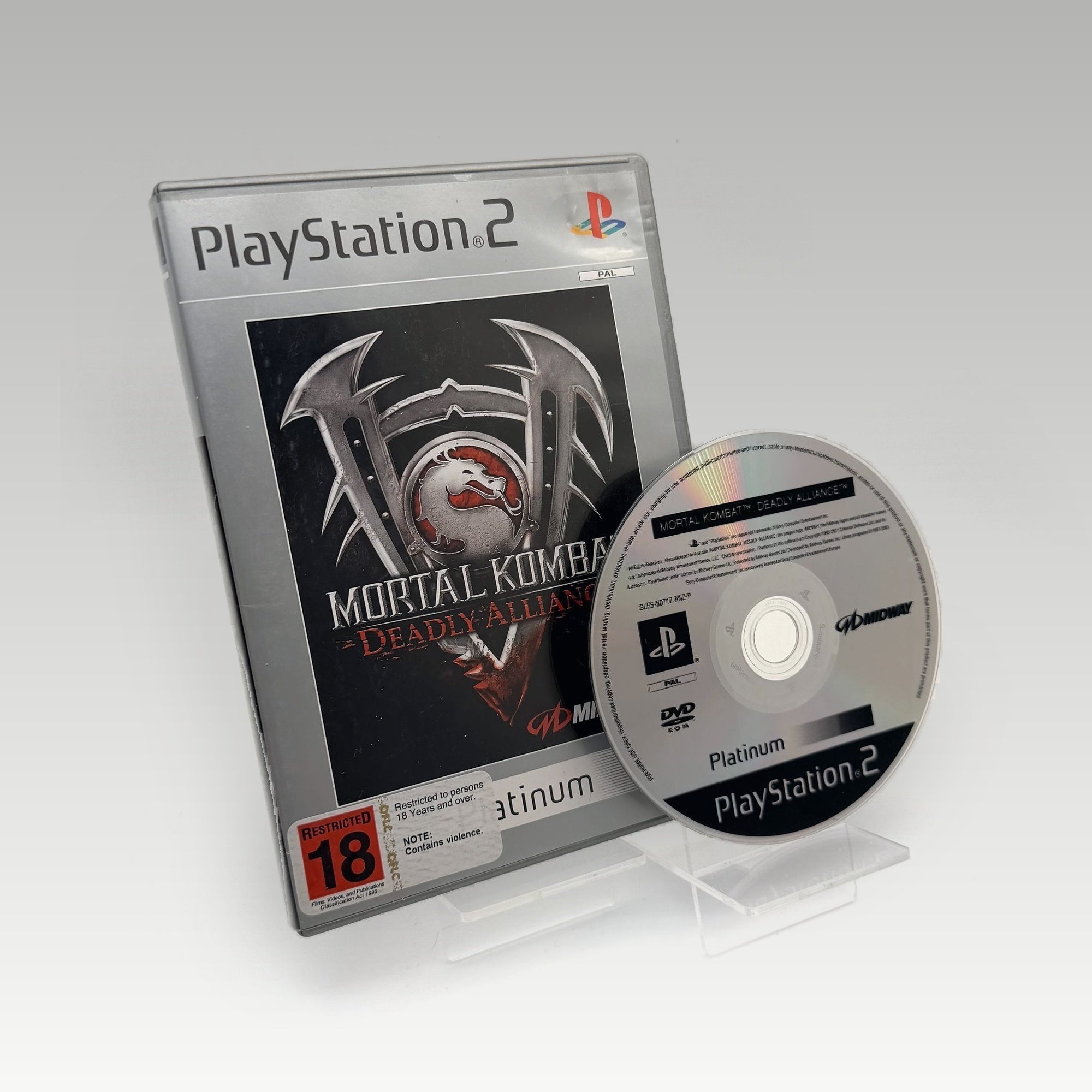 Mortal Kombat: Deadly Alliance (Platinum) • No Manual (PAL) - Image 1