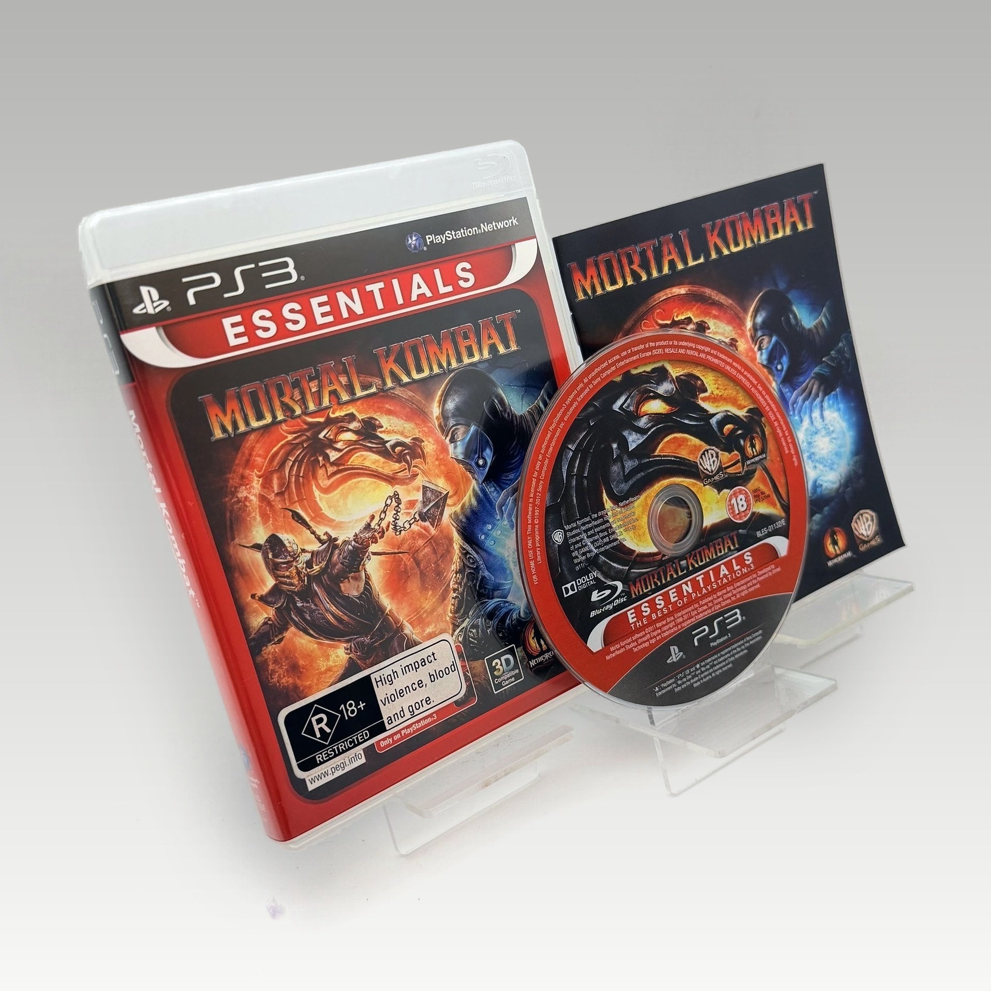 Mortal Kombat (Essentials) • CIB (Region 2) - Image 1