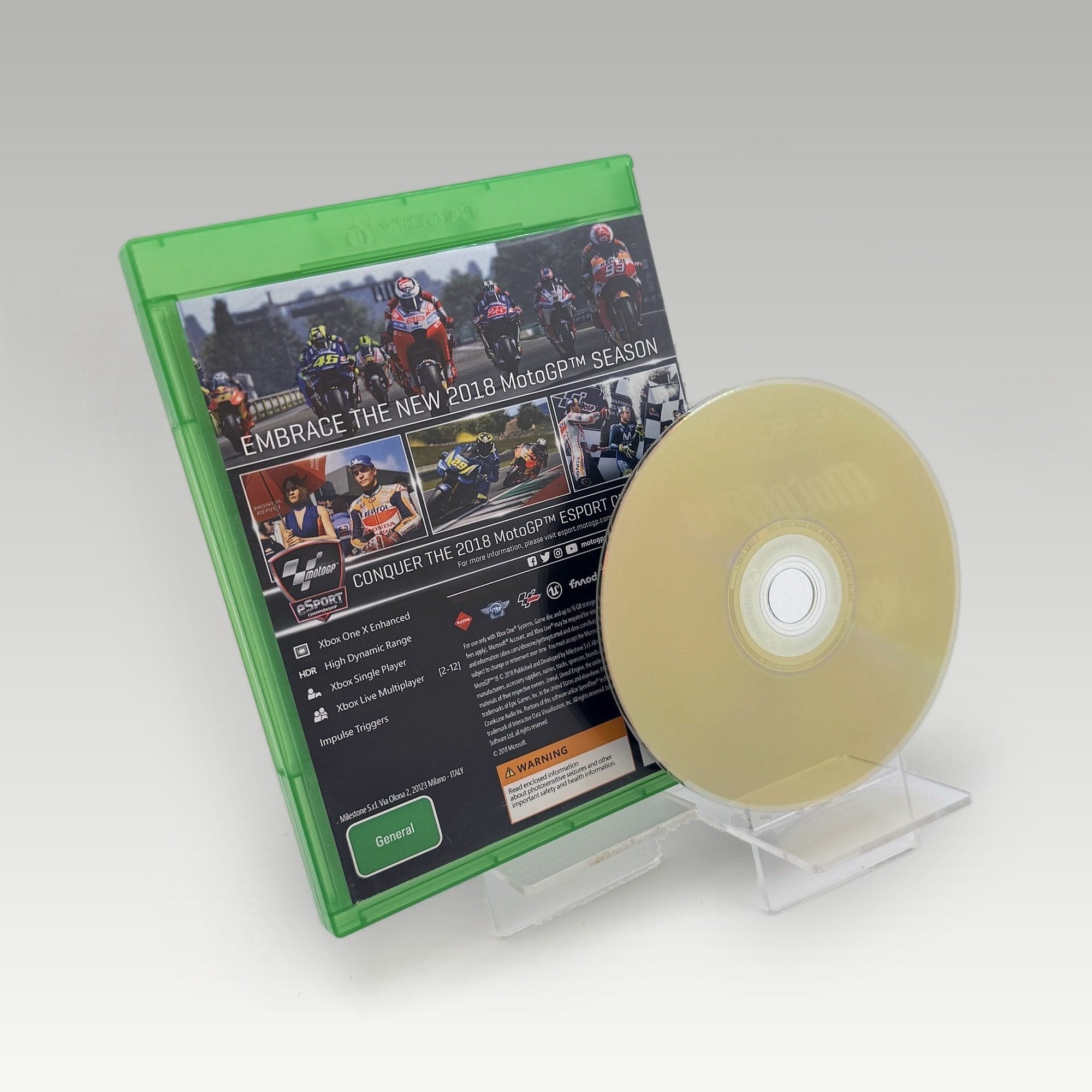 MotoGP 18 • CIB (Region 4) - Image 2