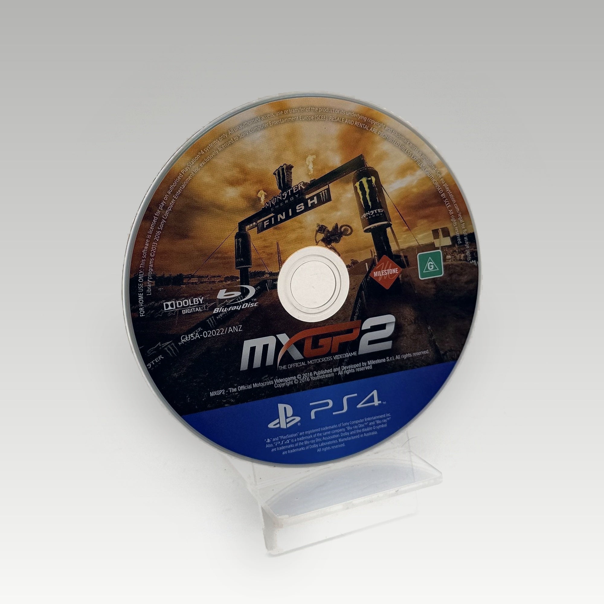 MXGP2: The Official Motocross Videogame • Loose (Region 4) - Image 1