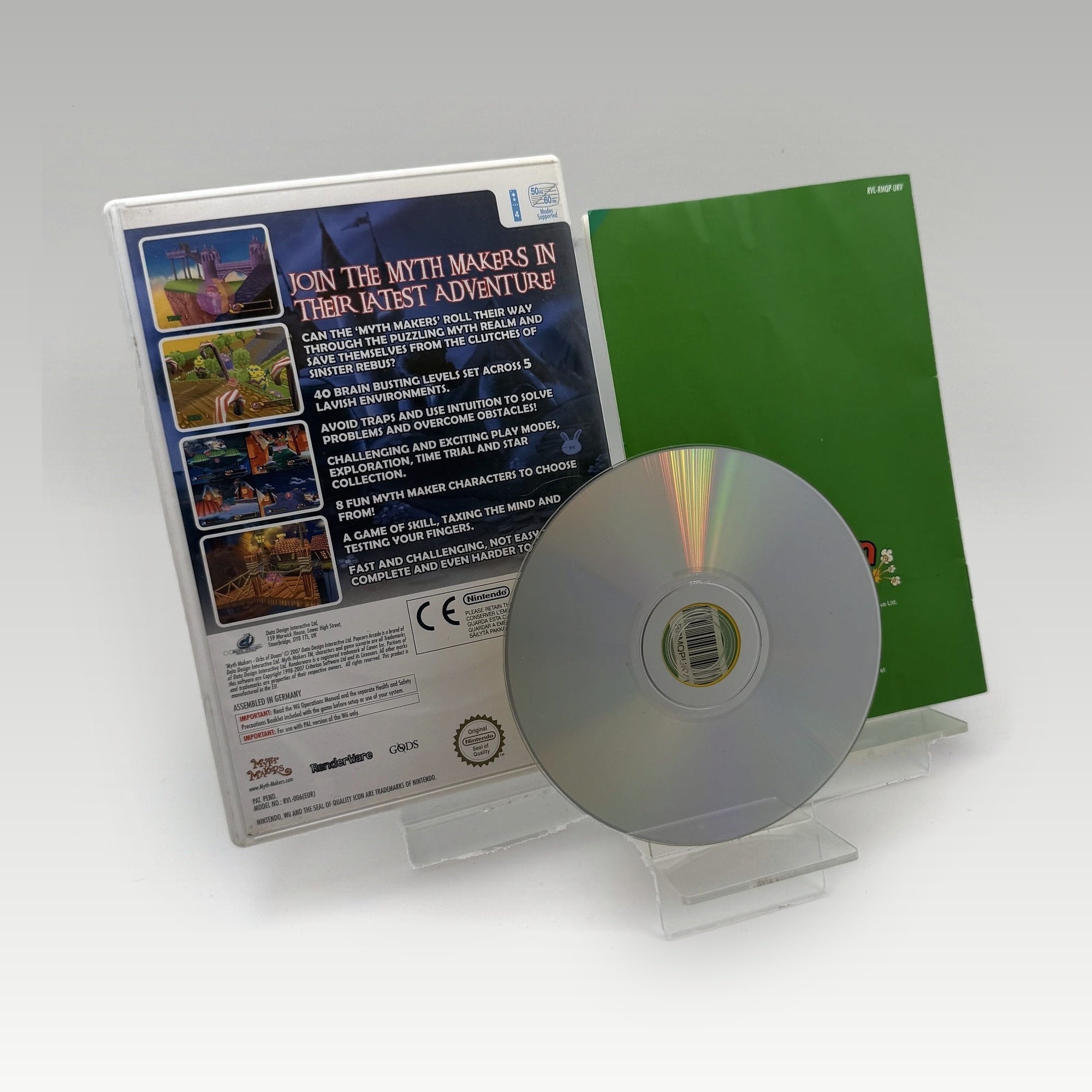 Myth Makers: Orbs of Doom • CIB (PAL) - Image 2