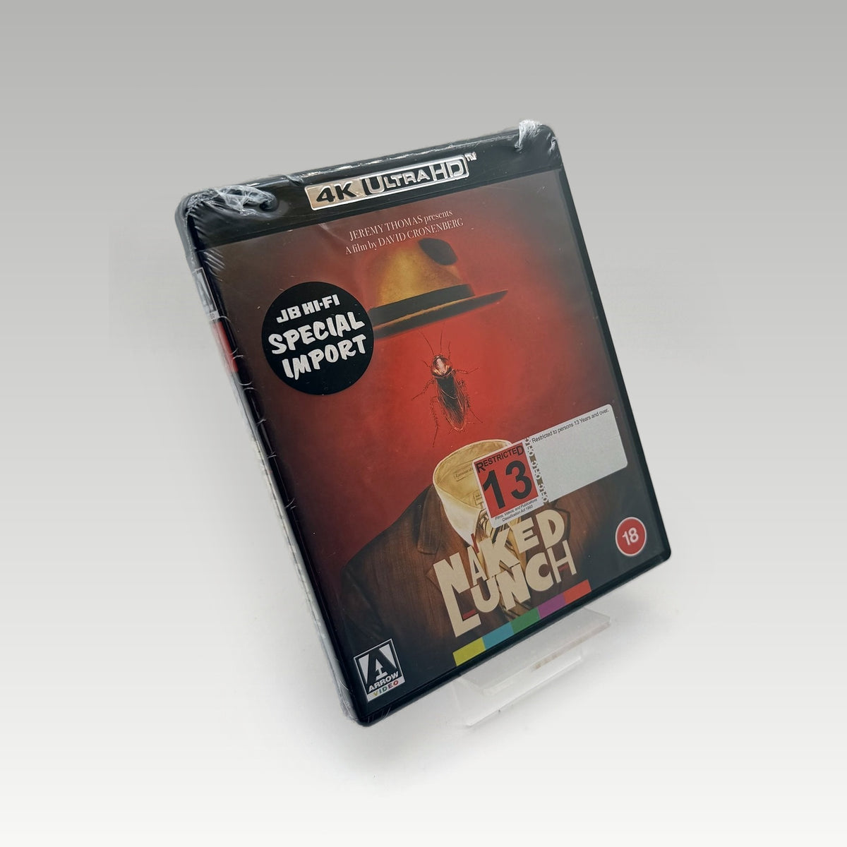 Naked Lunch (1991) 4K Bluray • CIB • New / Sealed (Region Free, Standard) - Image 1