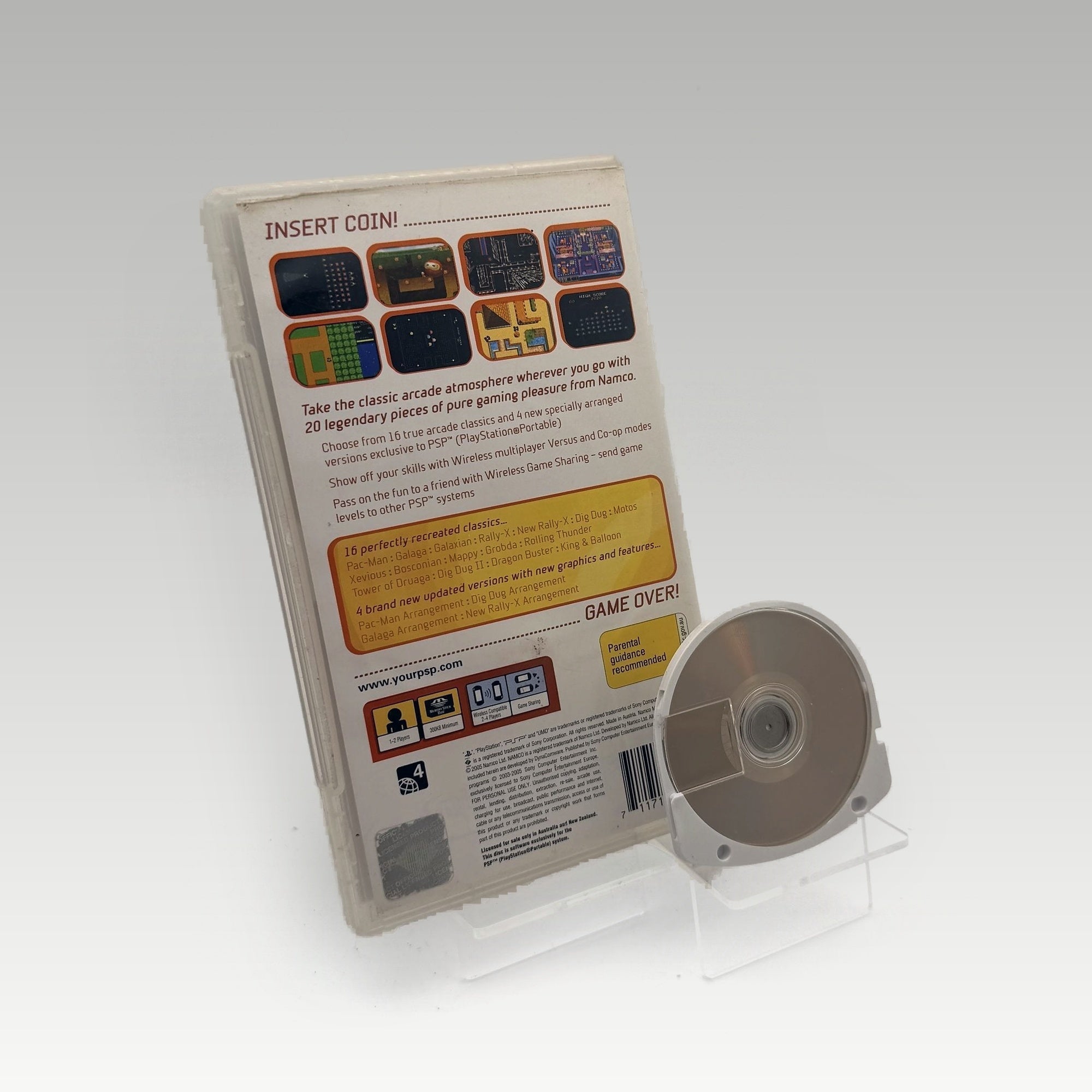 Namco Museum Battle Collection • No Manual (PAL) - Image 2