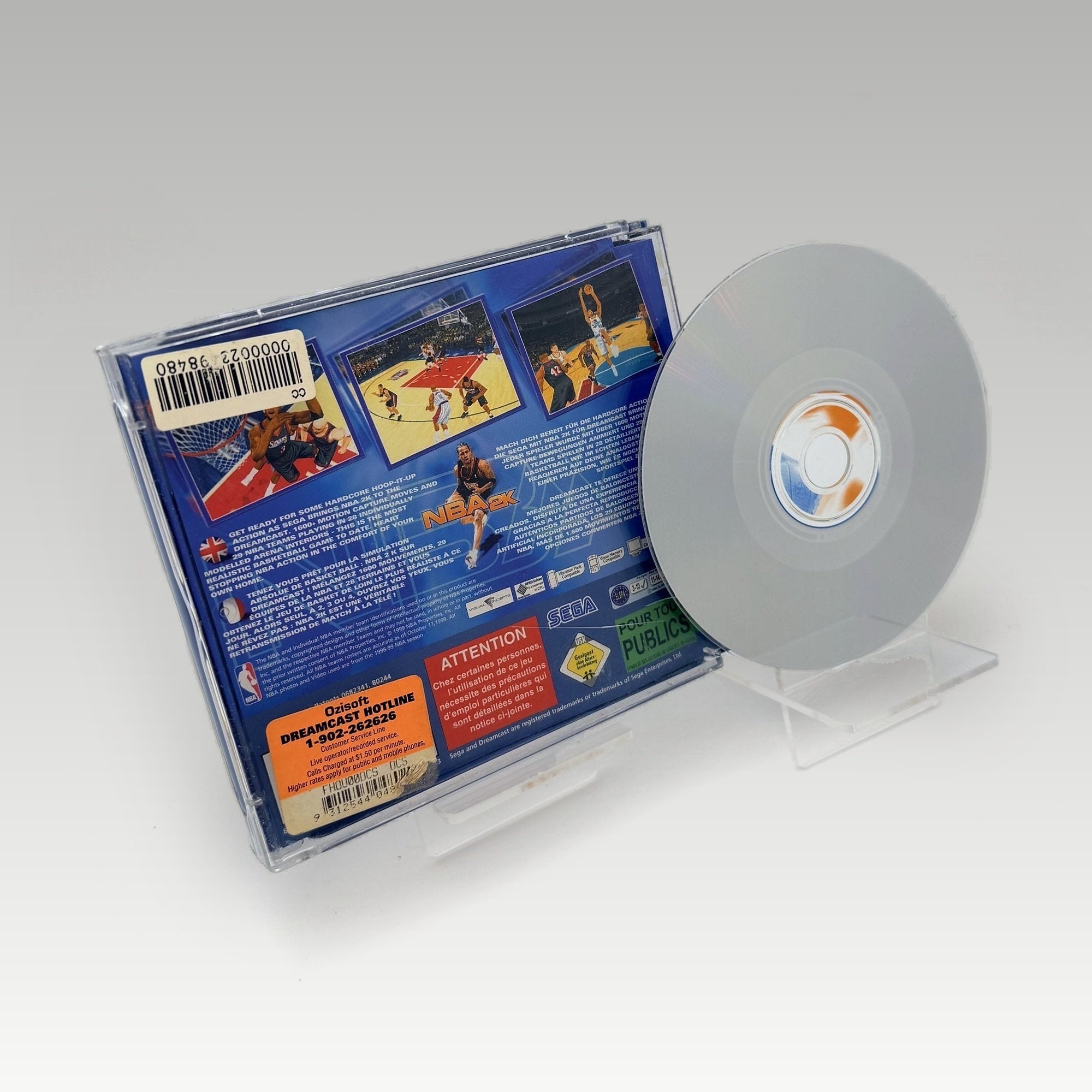 NBA 2K Case Damage • No Manual (PAL, Case Damage) - Image 2