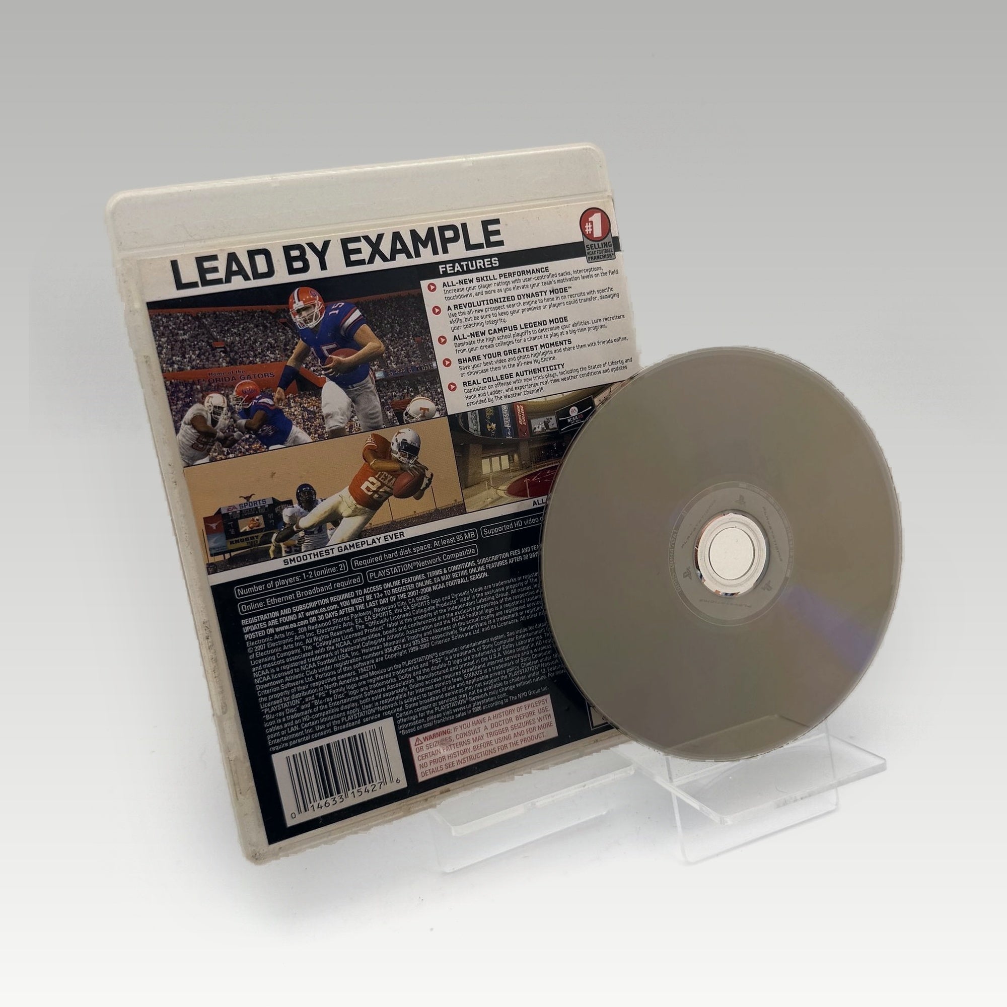 NCAA Football 08 • No Manual (Region 1) - Image 2