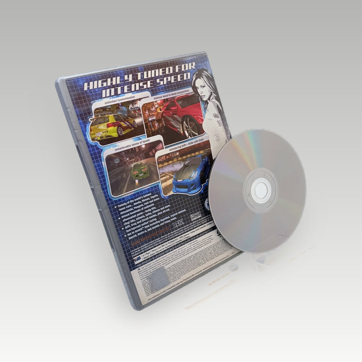 Need for Speed: Underground (Platinum) Original Artwork • No Manual (PAL, Original Artwork) - Image 2