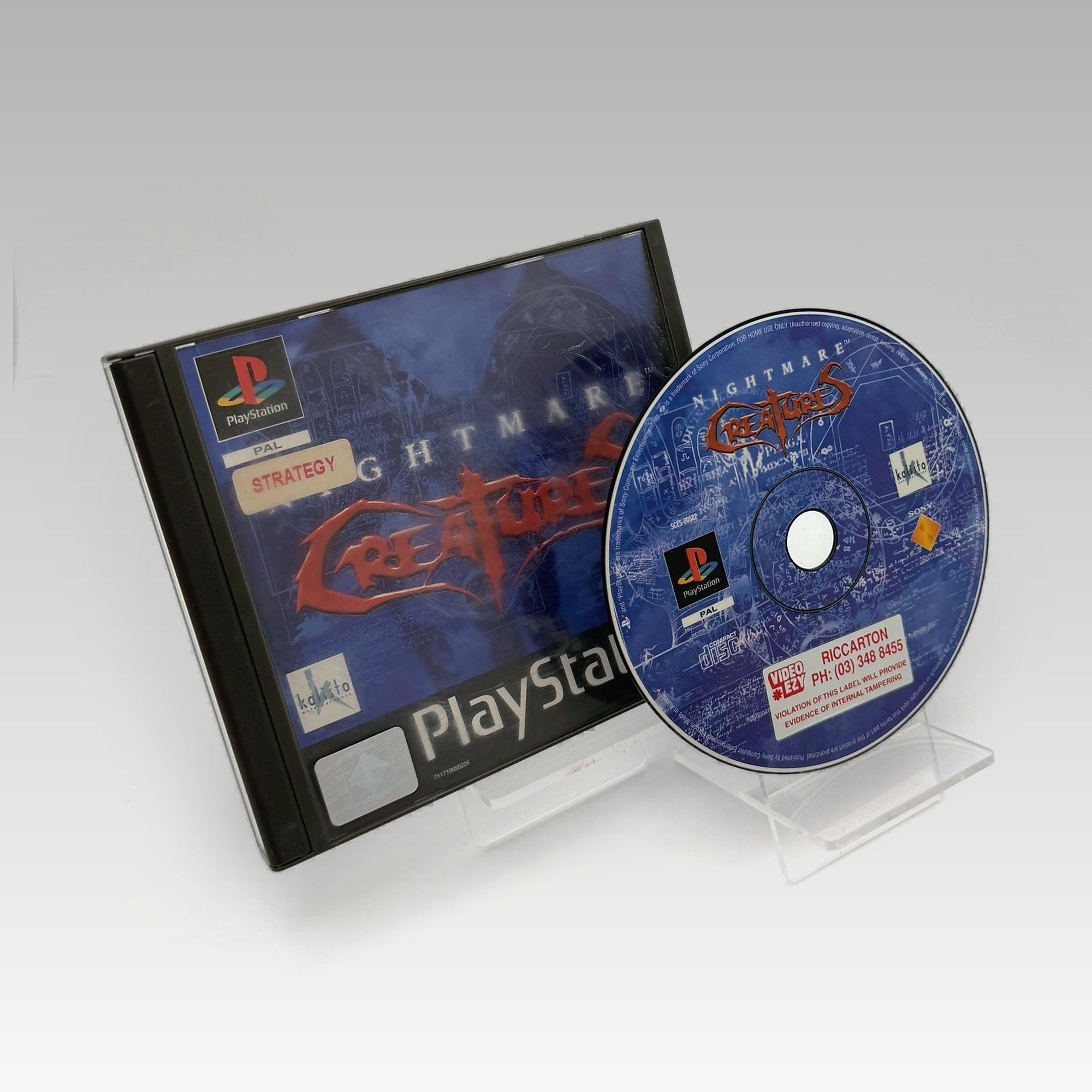Nightmare Creatures • No Manual • Ex-Rental (PAL) - Image 2