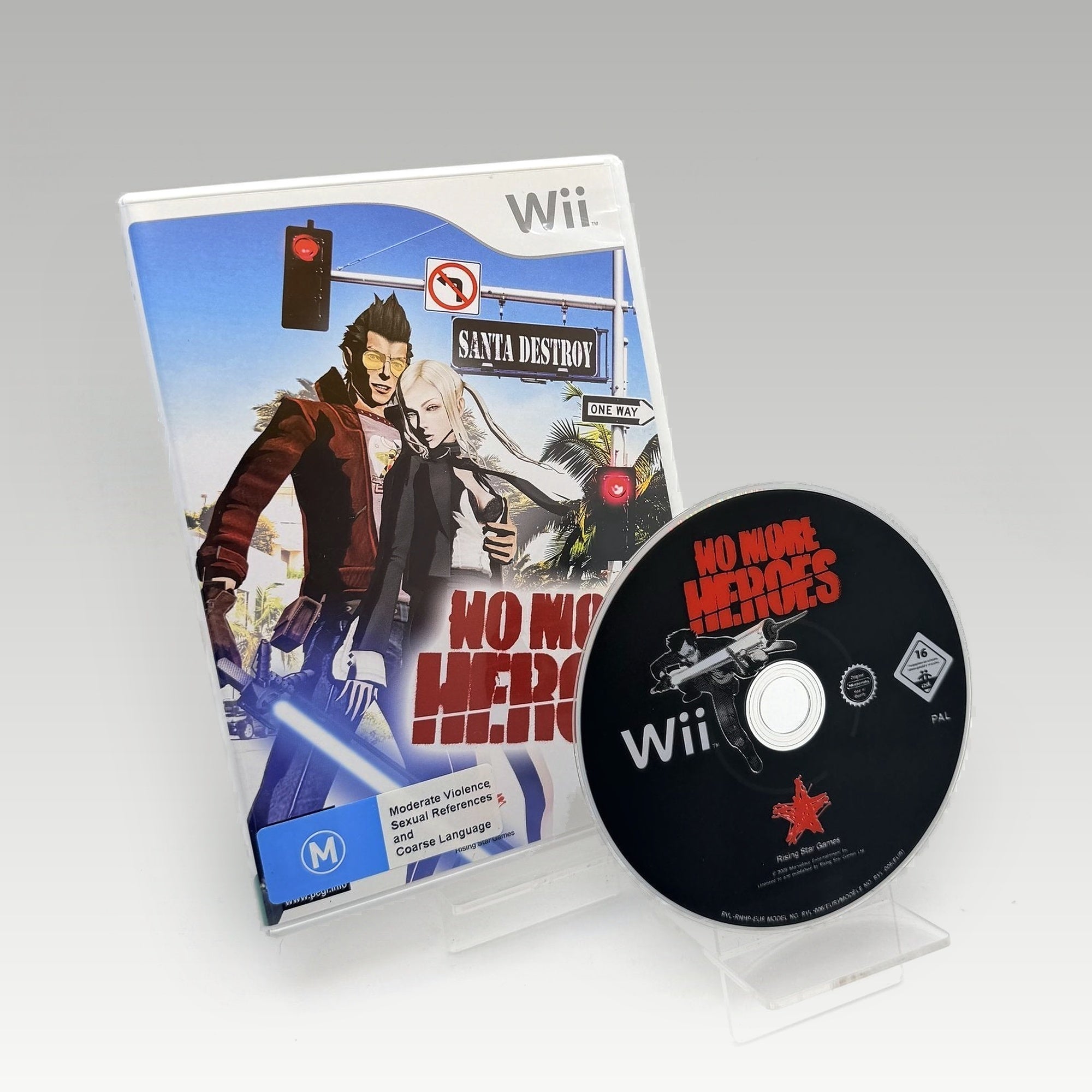 No More Heroes • No Manual (PAL) - Image 1
