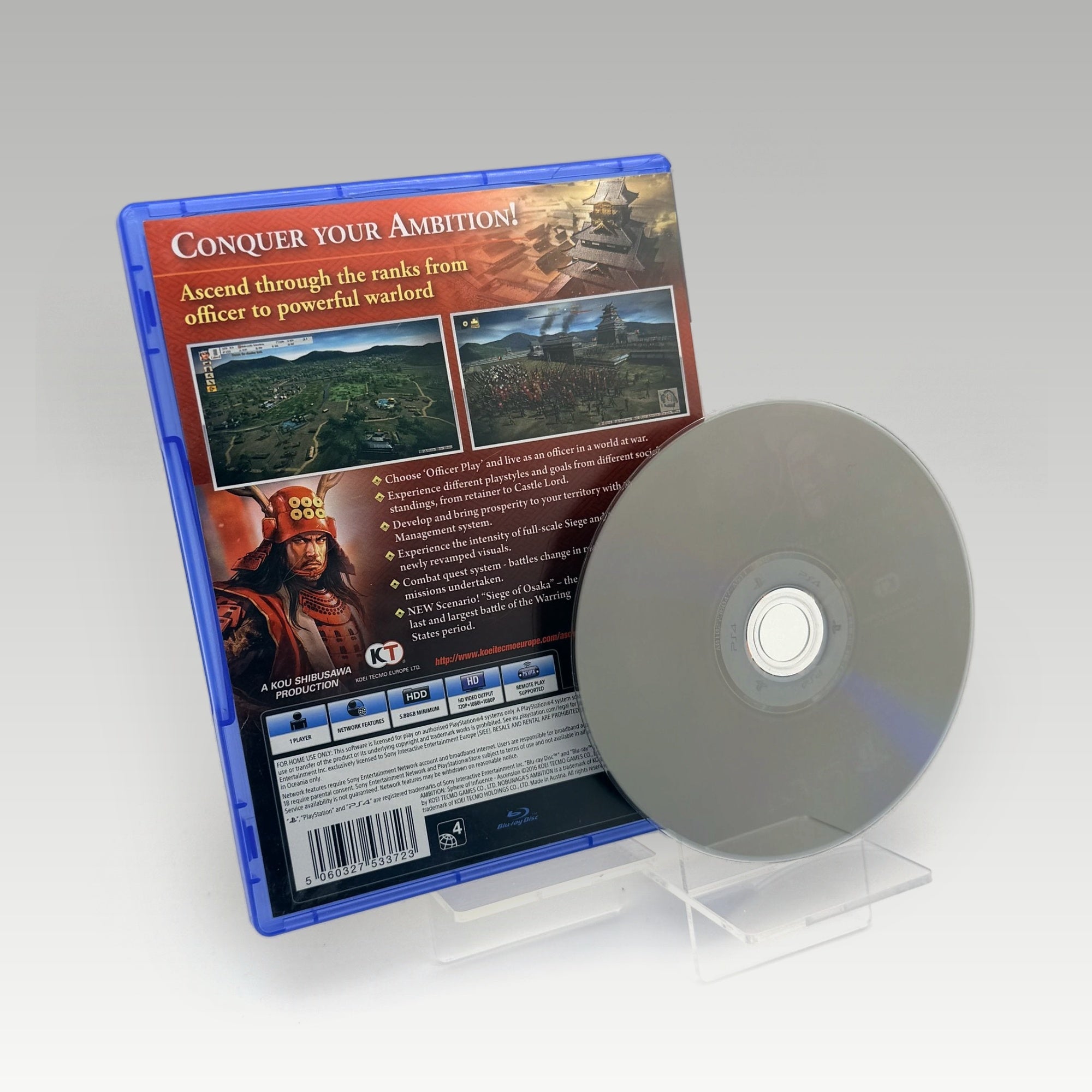 Nobunaga's Ambition: Sphere of Influence • CIB (PAL) - Image 2