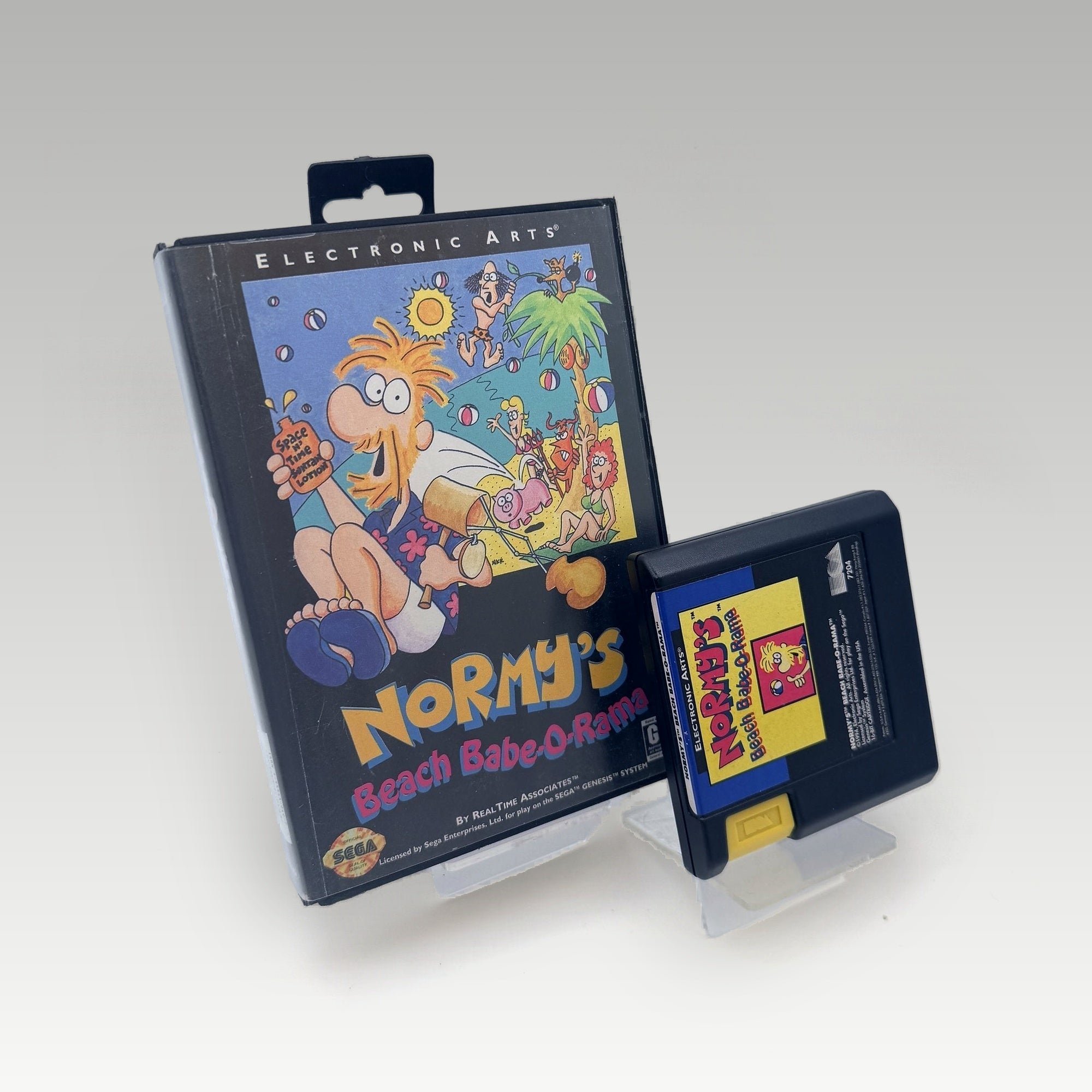 Normy's Beach Babe-O-Rama • No Manual (NTSC-U) - Image 1