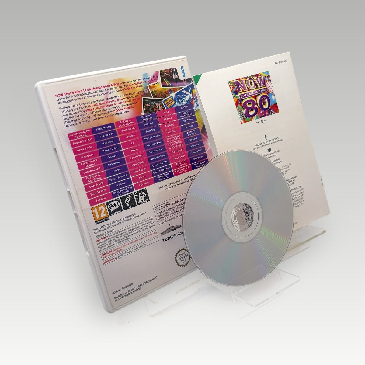 Now! That's What I Call Music: Dance & Sing • CIB (PAL) - Back Cover | Yappa NZ
