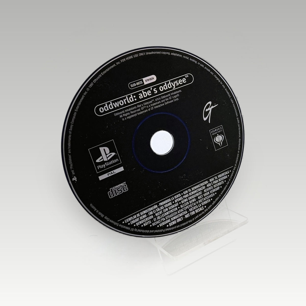 Oddworld: Abe's Oddysee Demo • Loose (PAL) - Image 1