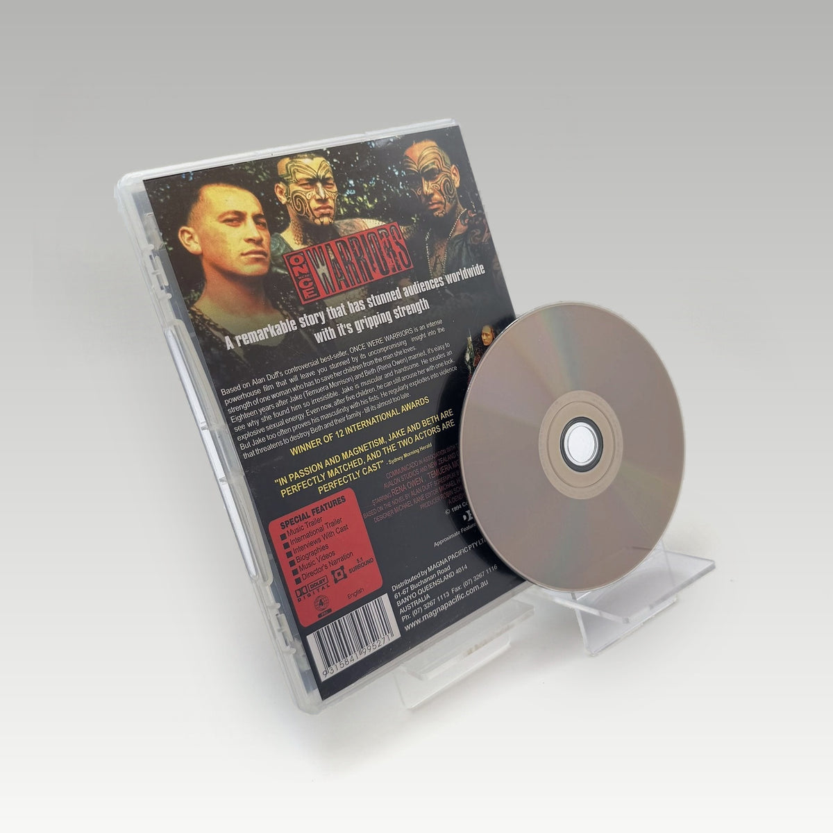 Once Were Warriors (1994) DVD • CIB (Region 4, Standard) - Image 2