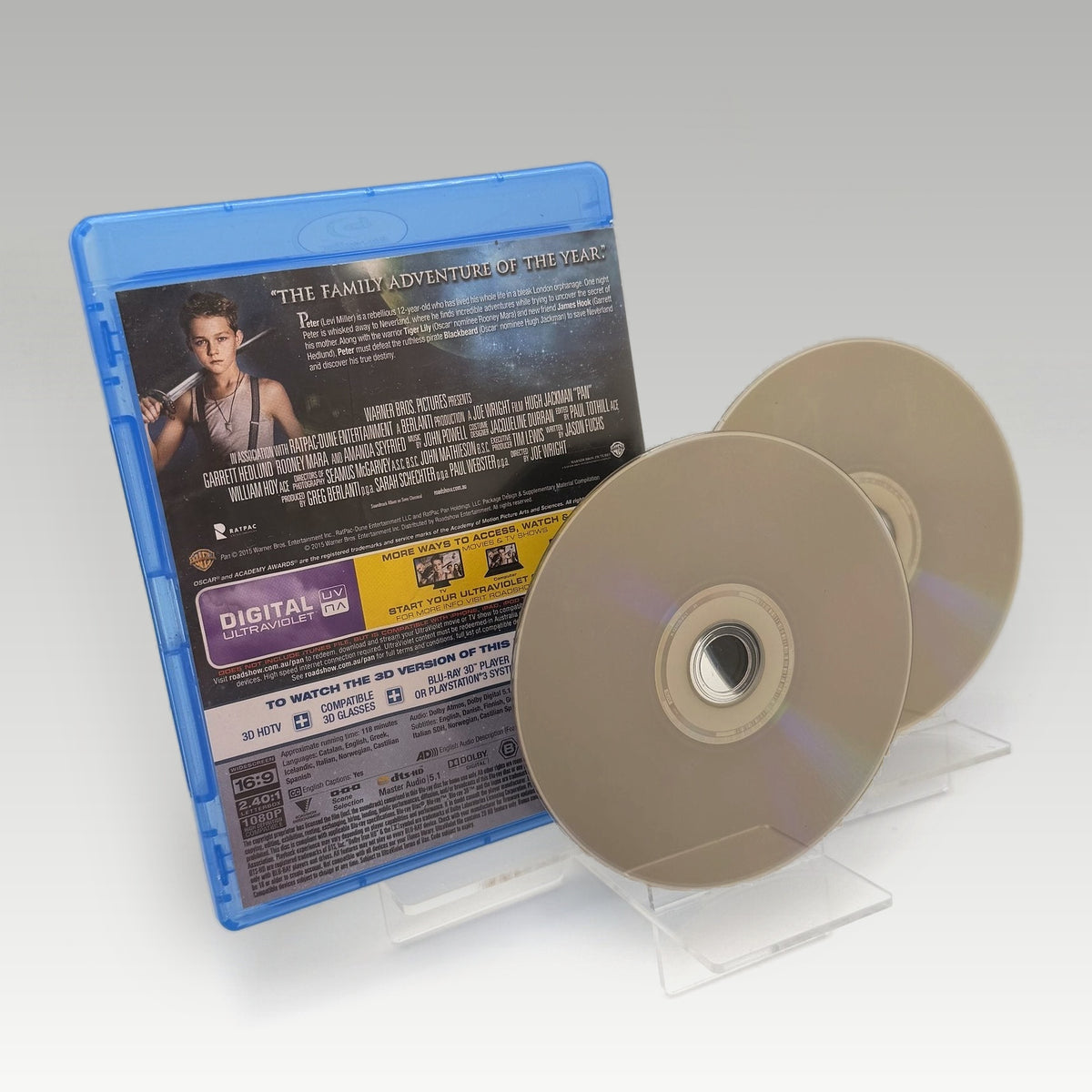 Pan (2015) 3D Bluray • CIB (Region B, Standard) - Image 2