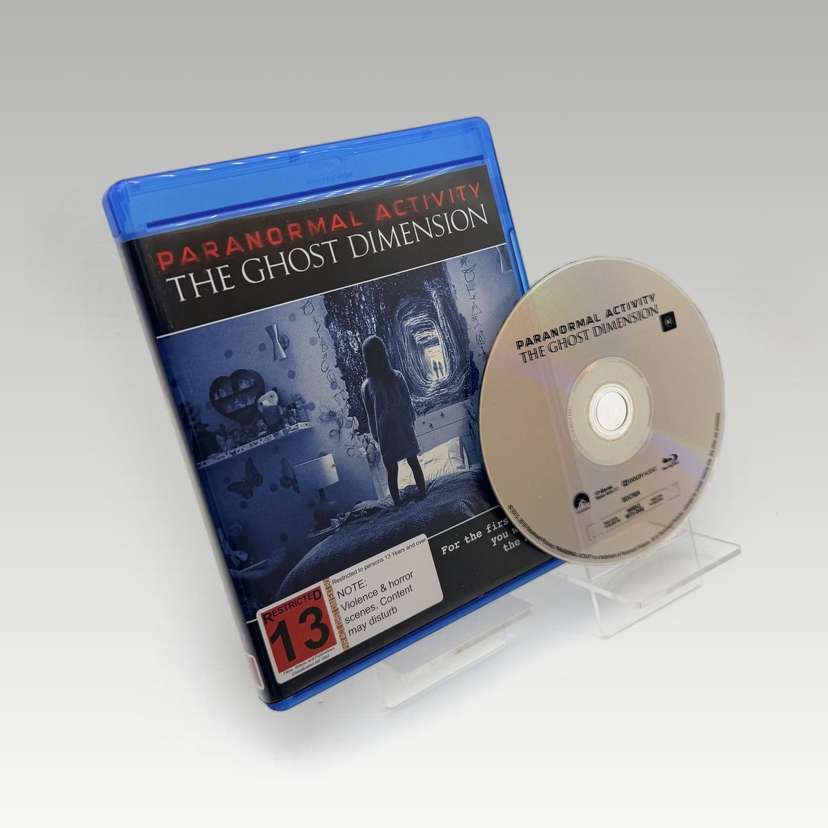 Paranormal Activity: The Ghost Dimension (2015) Bluray • CIB (Region Free, Standard) - Image 1