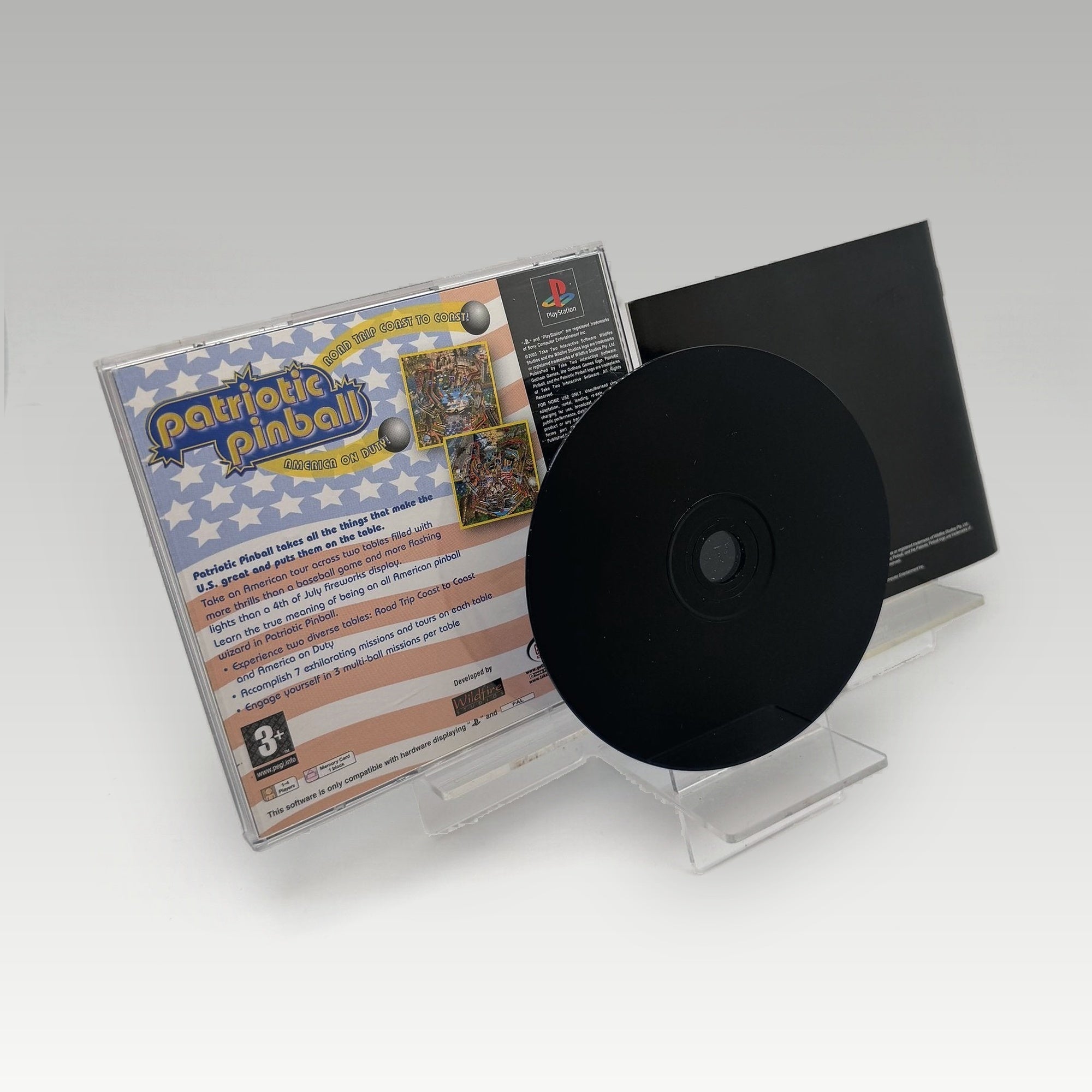 Patriotic Pinball • CIB (PAL) - Image 3